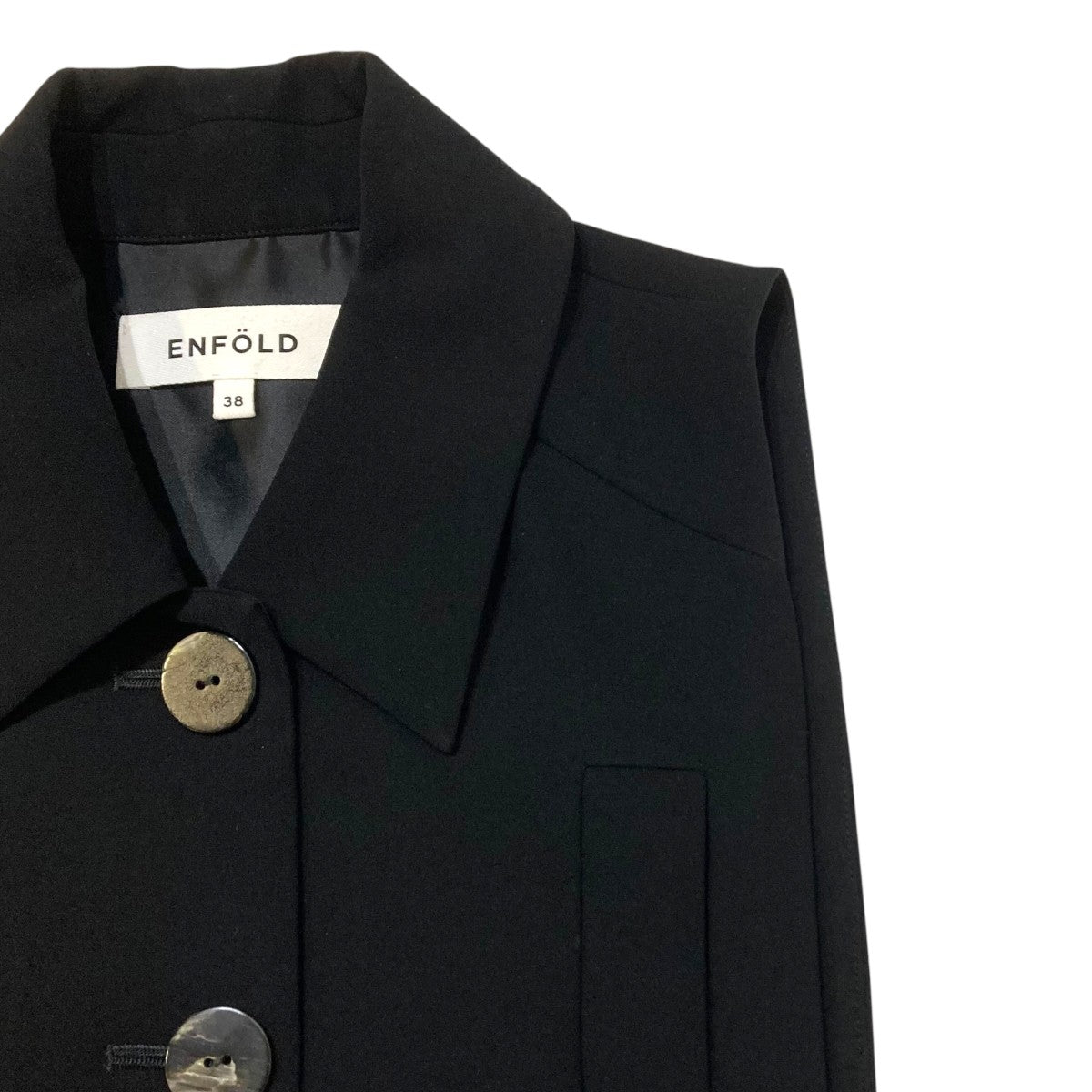 ENFOLD CLASSIC VESTベスト300HA230-0340 古着・中古-4枚目のアイテム画像