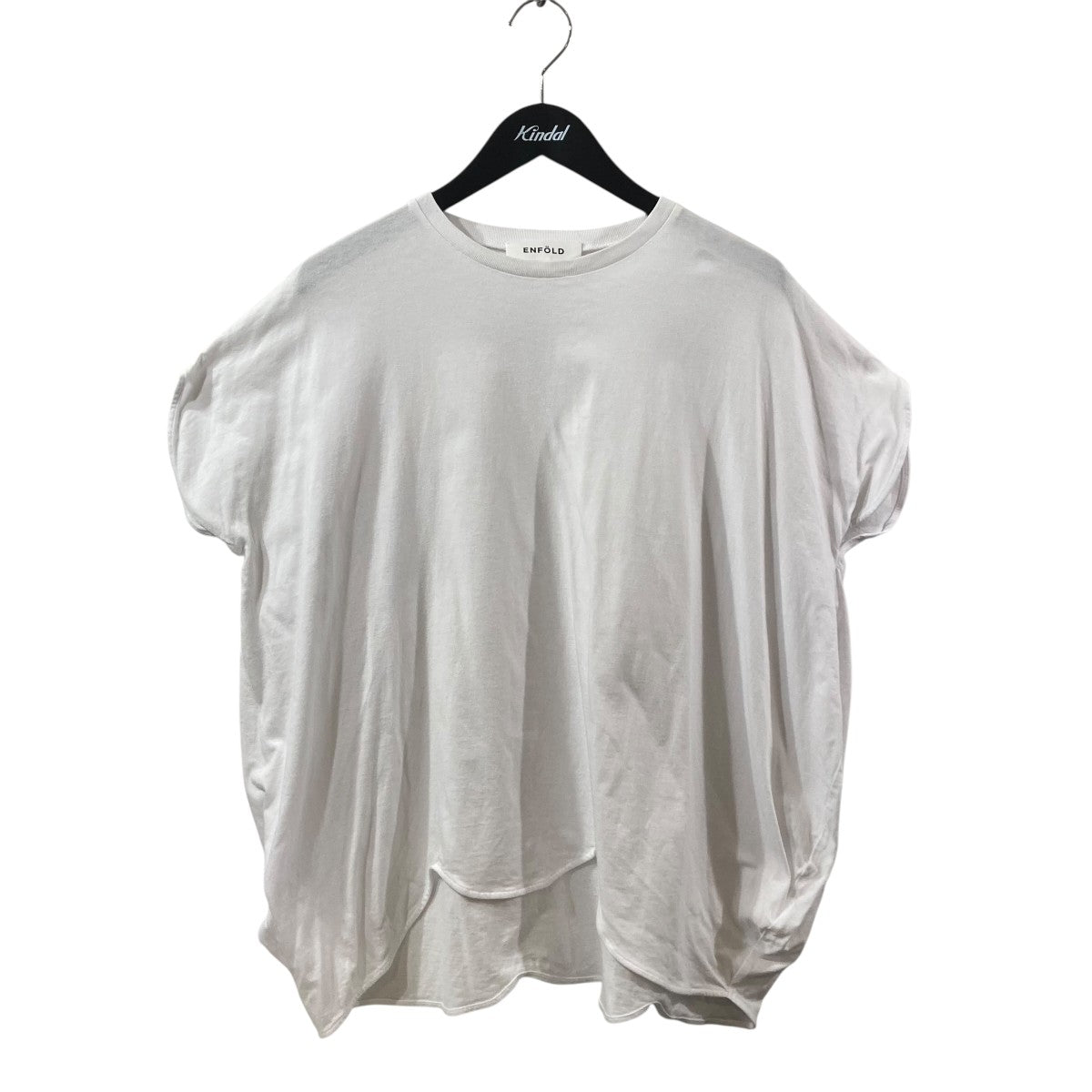 SCALLOP WIDE T-SHIRT半袖カットソー300HA280-2750