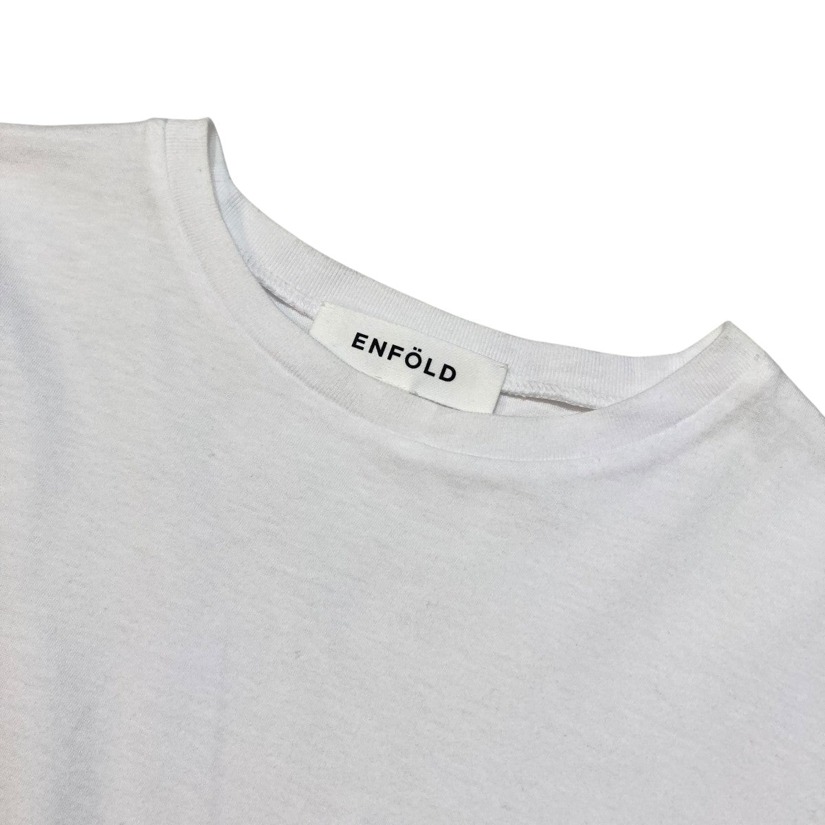 SCALLOP WIDE T-SHIRT半袖カットソー300HA280-2750