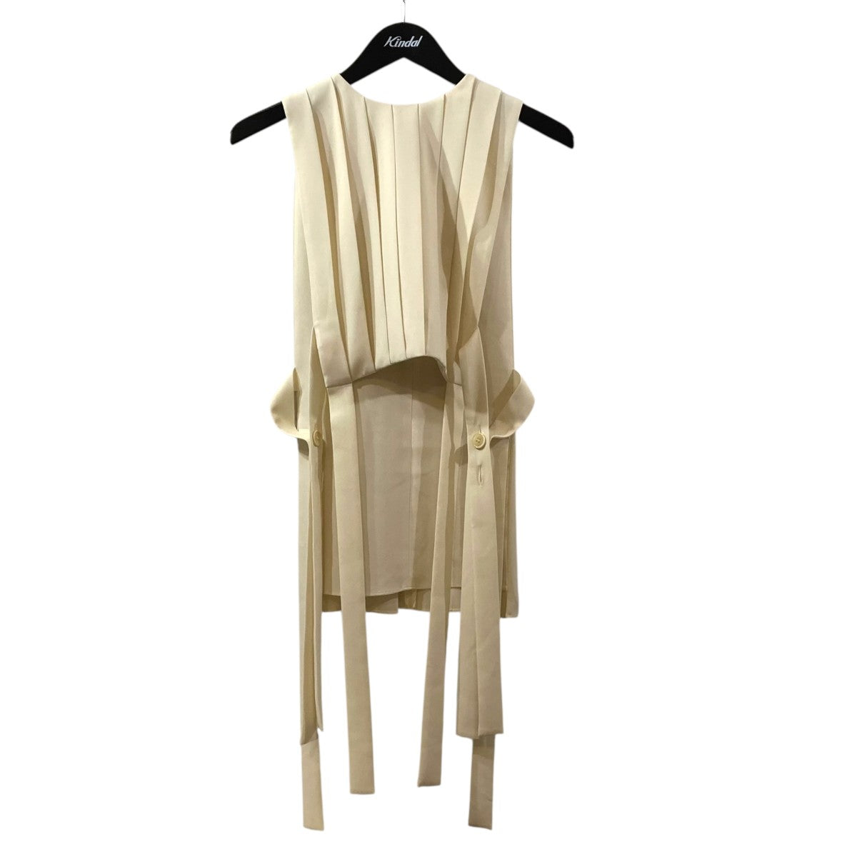 PLEATS VEST 300IS230-2161