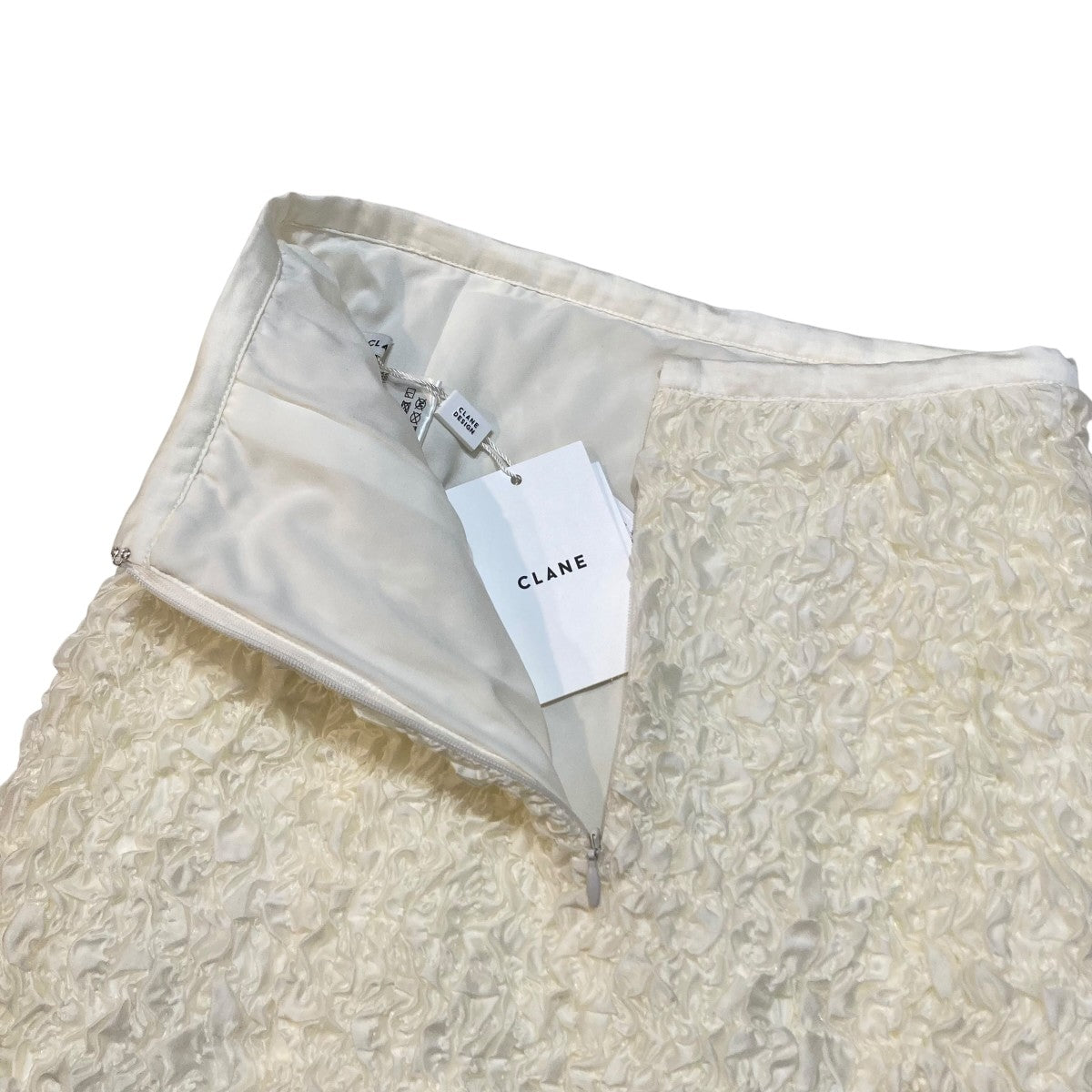 CLANE SHIRRING STRAIGHT SKIRTシャーリングスカート18109-6092 古着・中古-6枚目のアイテム画像