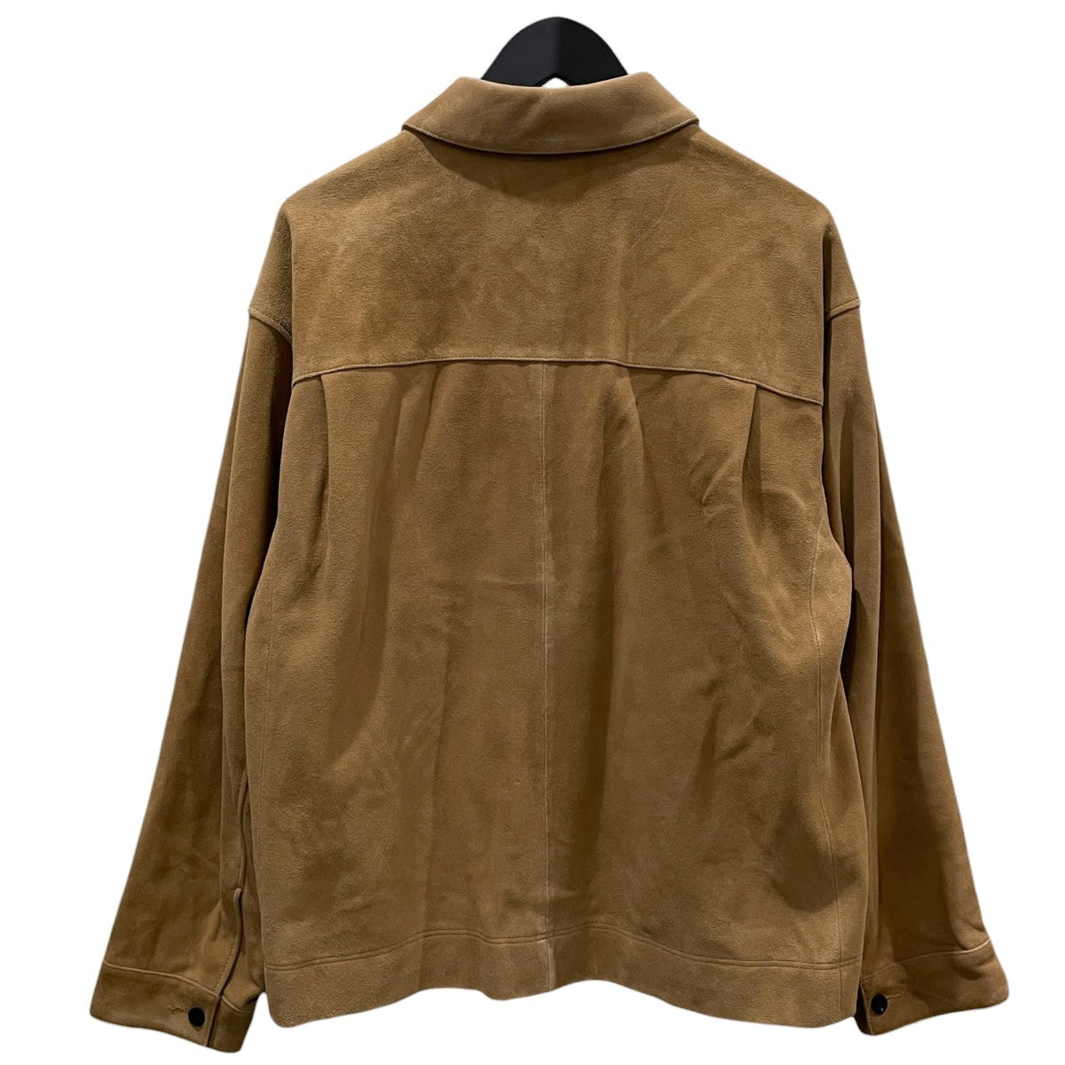 24AW スウェードショートシャツジャケット SUEDE SHORT SHIRT JACKET ANC-SH58
