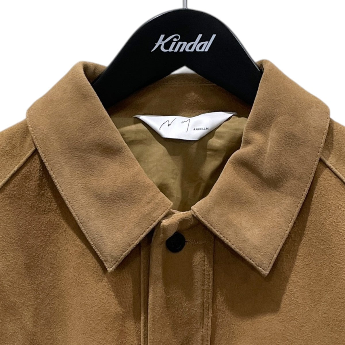 24AW スウェードショートシャツジャケット SUEDE SHORT SHIRT JACKET ANC-SH58