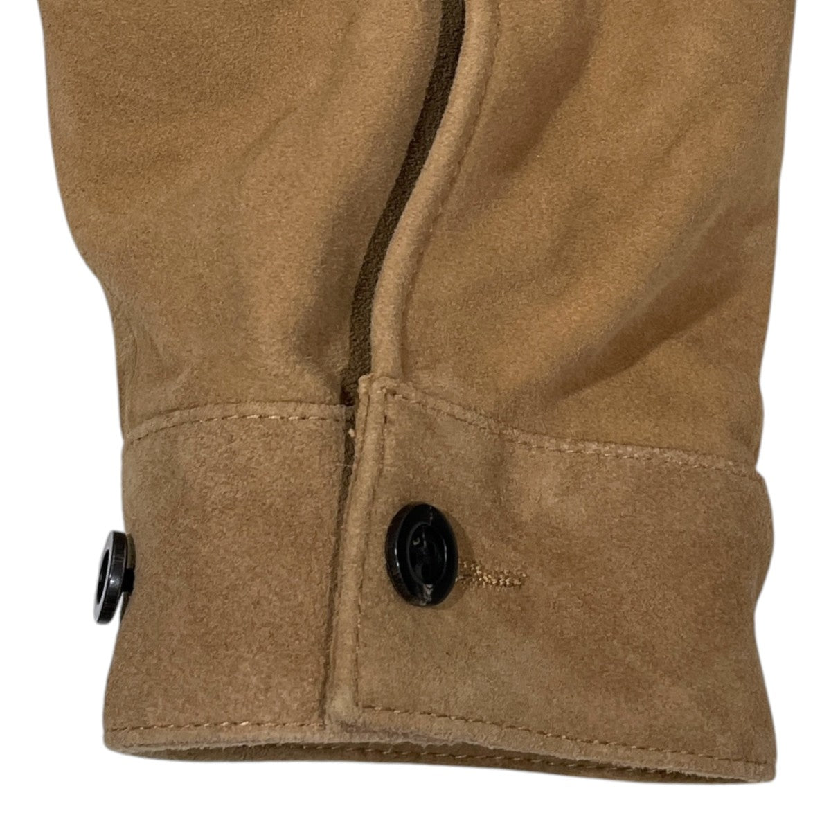24AW スウェードショートシャツジャケット SUEDE SHORT SHIRT JACKET ANC-SH58