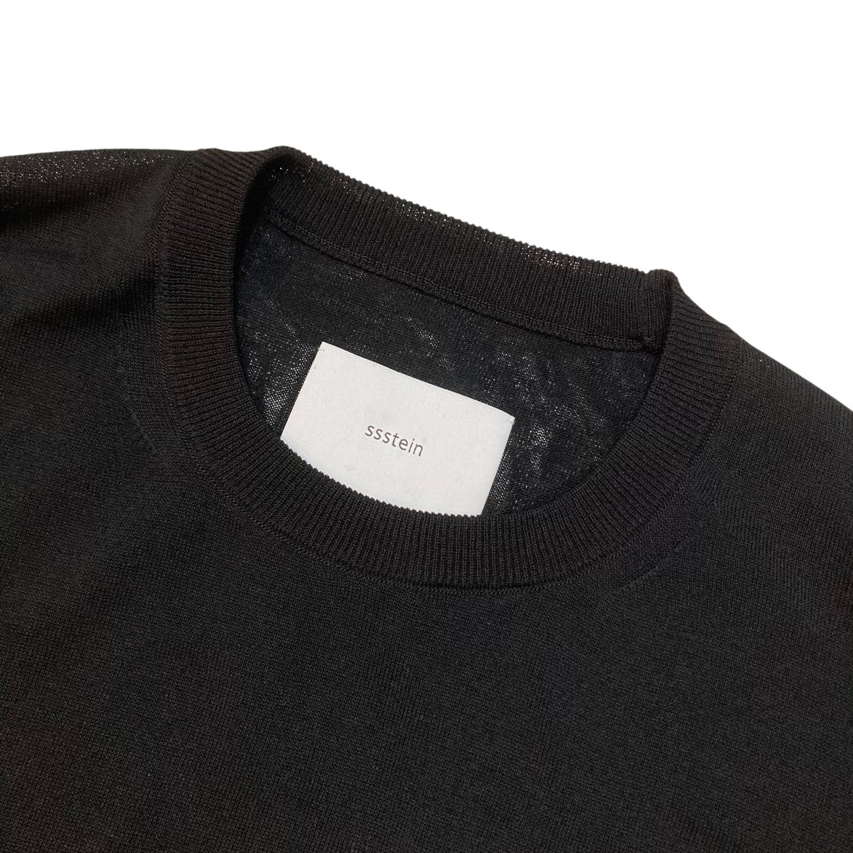 stein WOOL SILK KNIT CREW NECK LSニットST.1003 古着・中古-3枚目のアイテム画像