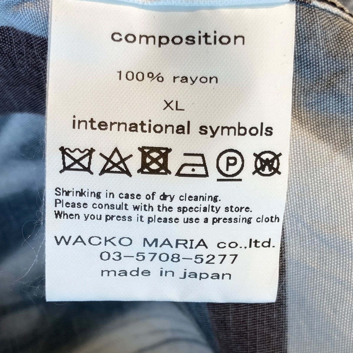 WACKO MARIA STIE loアロハシャツ 古着・中古-5枚目のアイテム画像