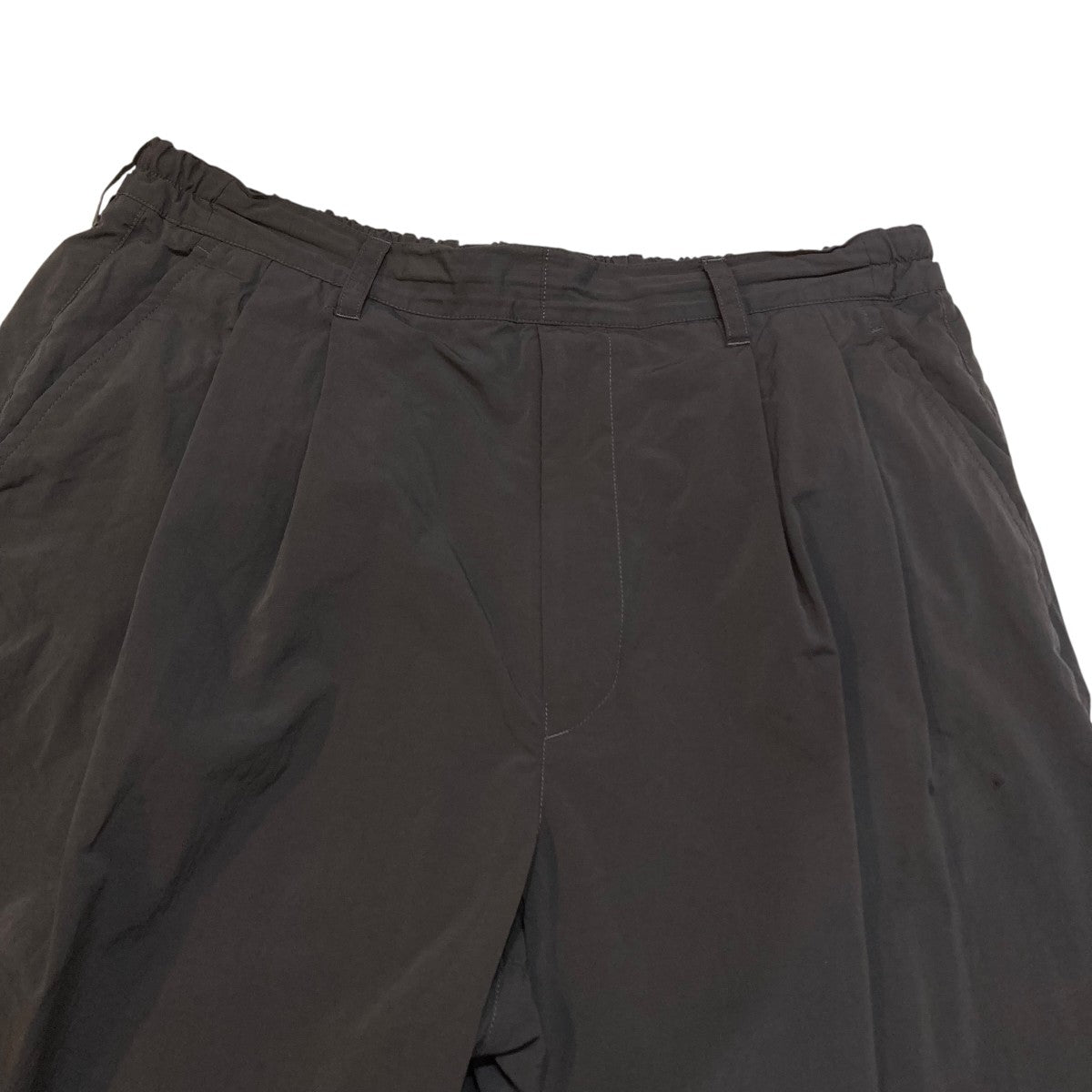 stein(シュタイン) WINDPROOF NYLON EASY TWO TUCK TROUSERSナイロン