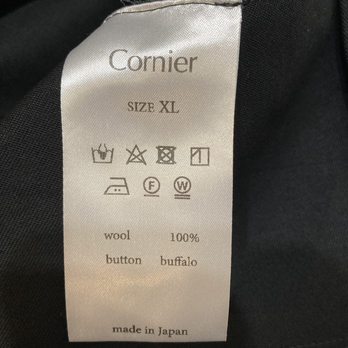 Super130’s WORSTED WOOL LIGHT MILLED GABARDINEスラックス20PT52