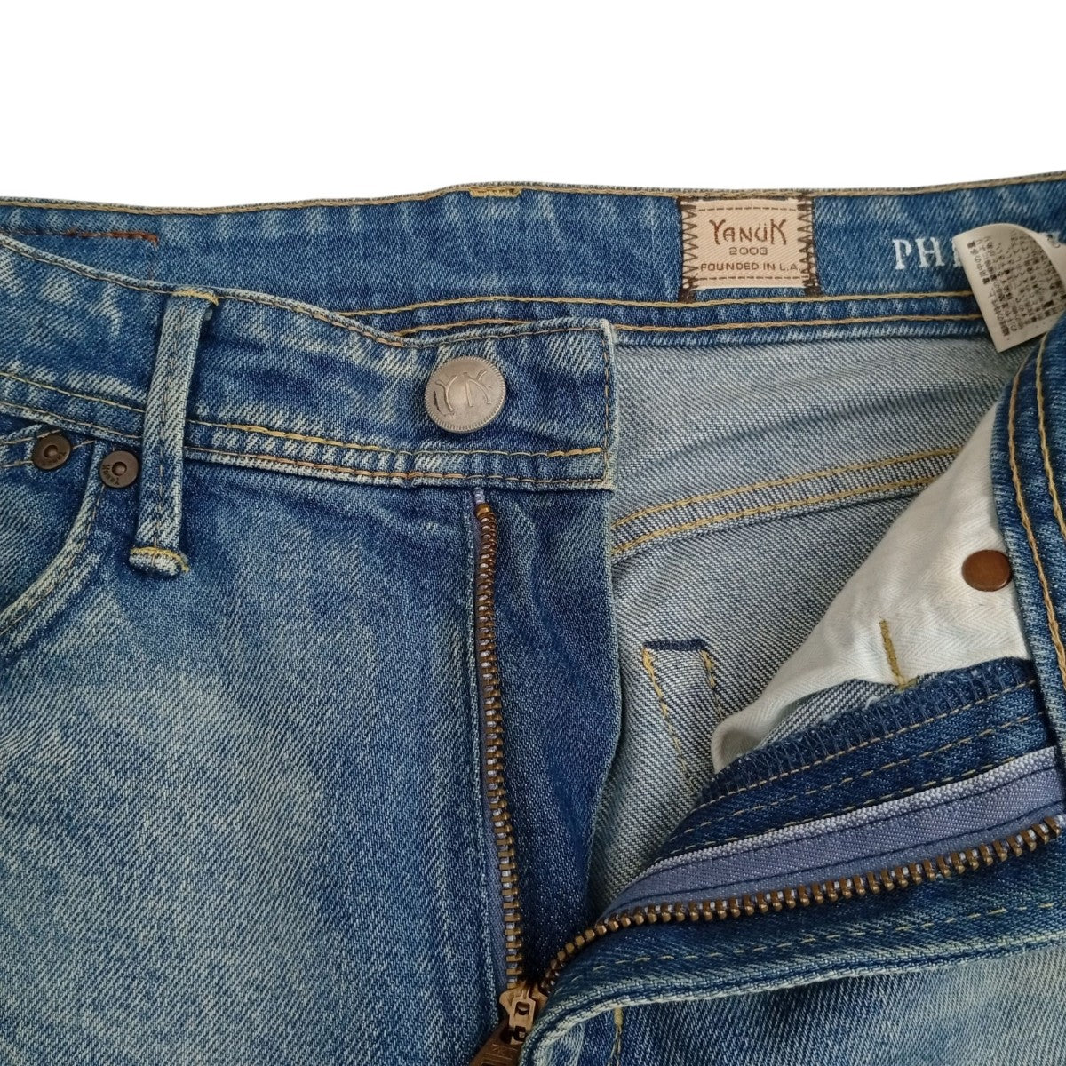 YANUK PHILIP2デニムパンツ57221007 古着・中古-3枚目のアイテム画像
