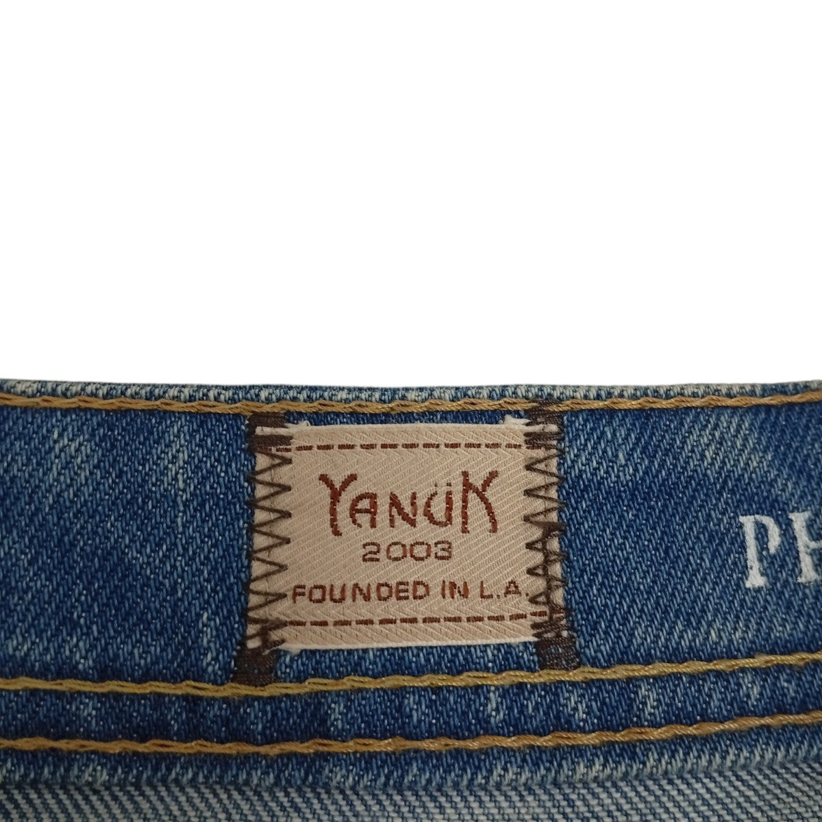 YANUK PHILIP2デニムパンツ57221007 古着・中古-4枚目のアイテム画像