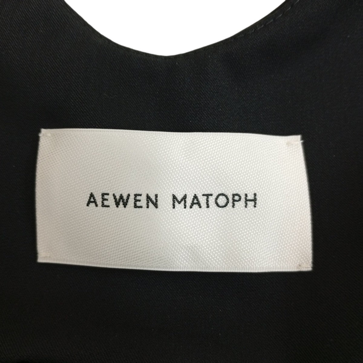 AEWEN MATOPH Uネック ミニワンピース8726-257-0075 古着・中古-3枚目のアイテム画像