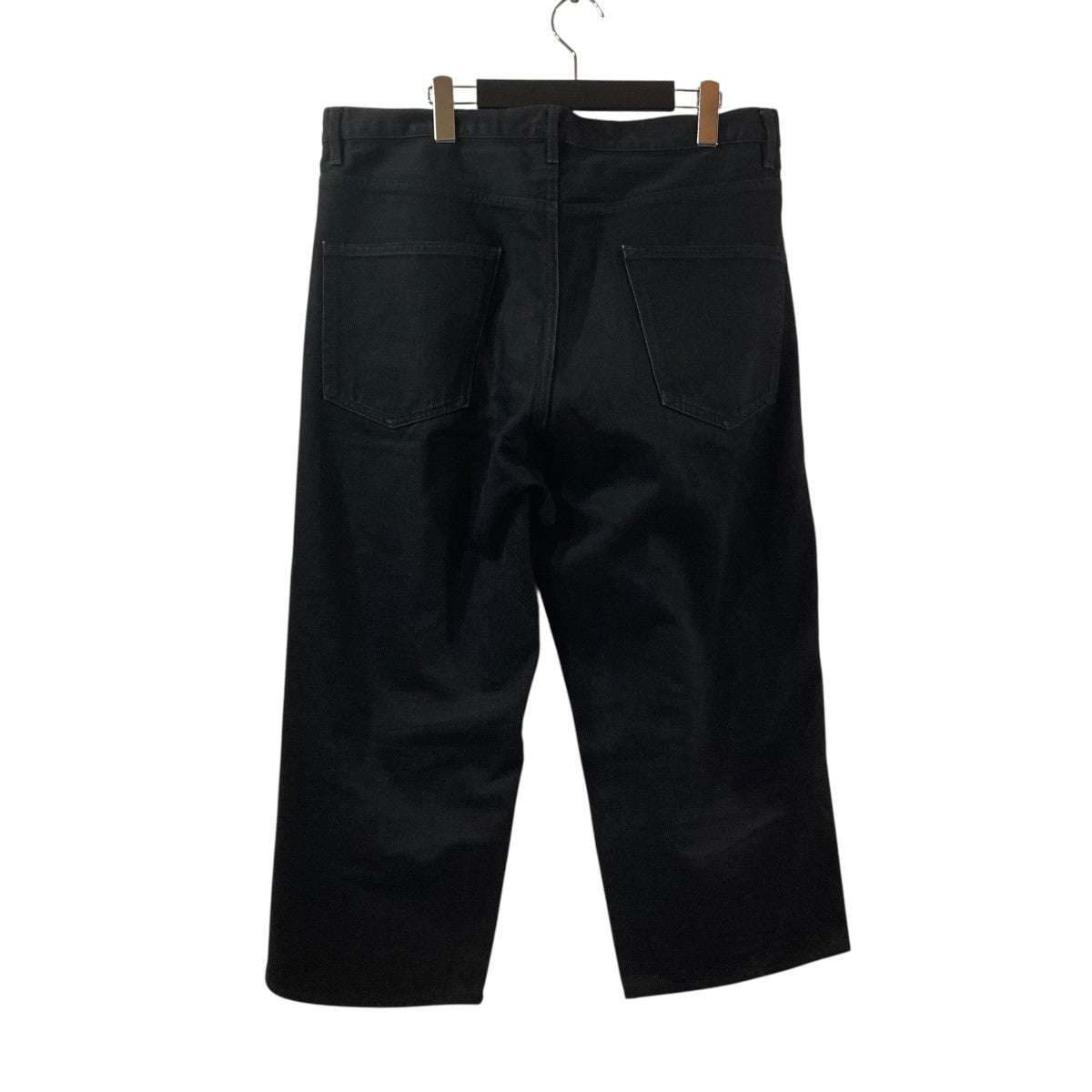 AURALEE HARD TWIST DENIM WIDE PANTSワイドデニムパンツA8AP02DM 古着・中古-2枚目のアイテム画像