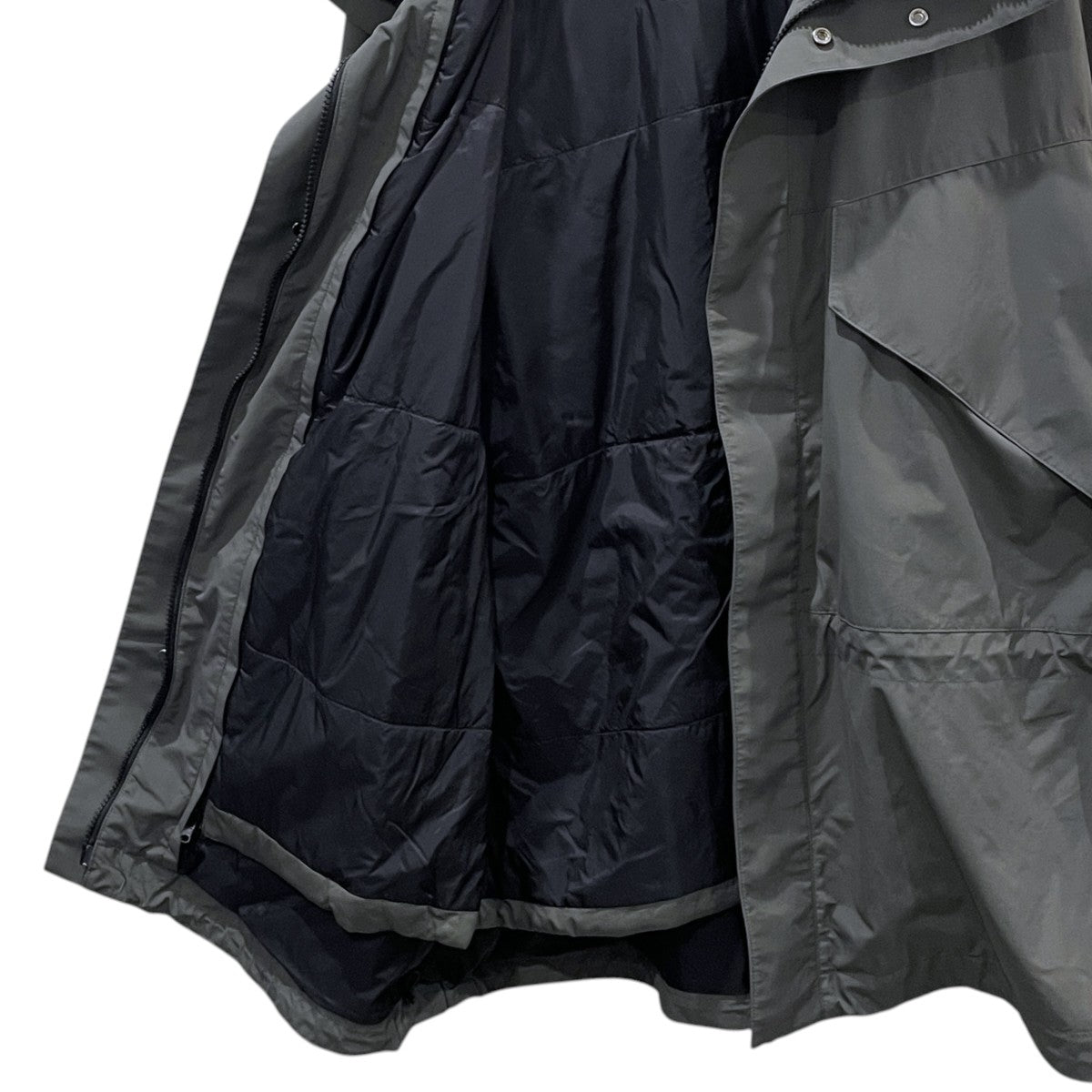 23AW 中綿ライナー付きフーデッドコート 3-way Act Middle Jacket 3ウェイ アクトミドルジャケット GL03347
