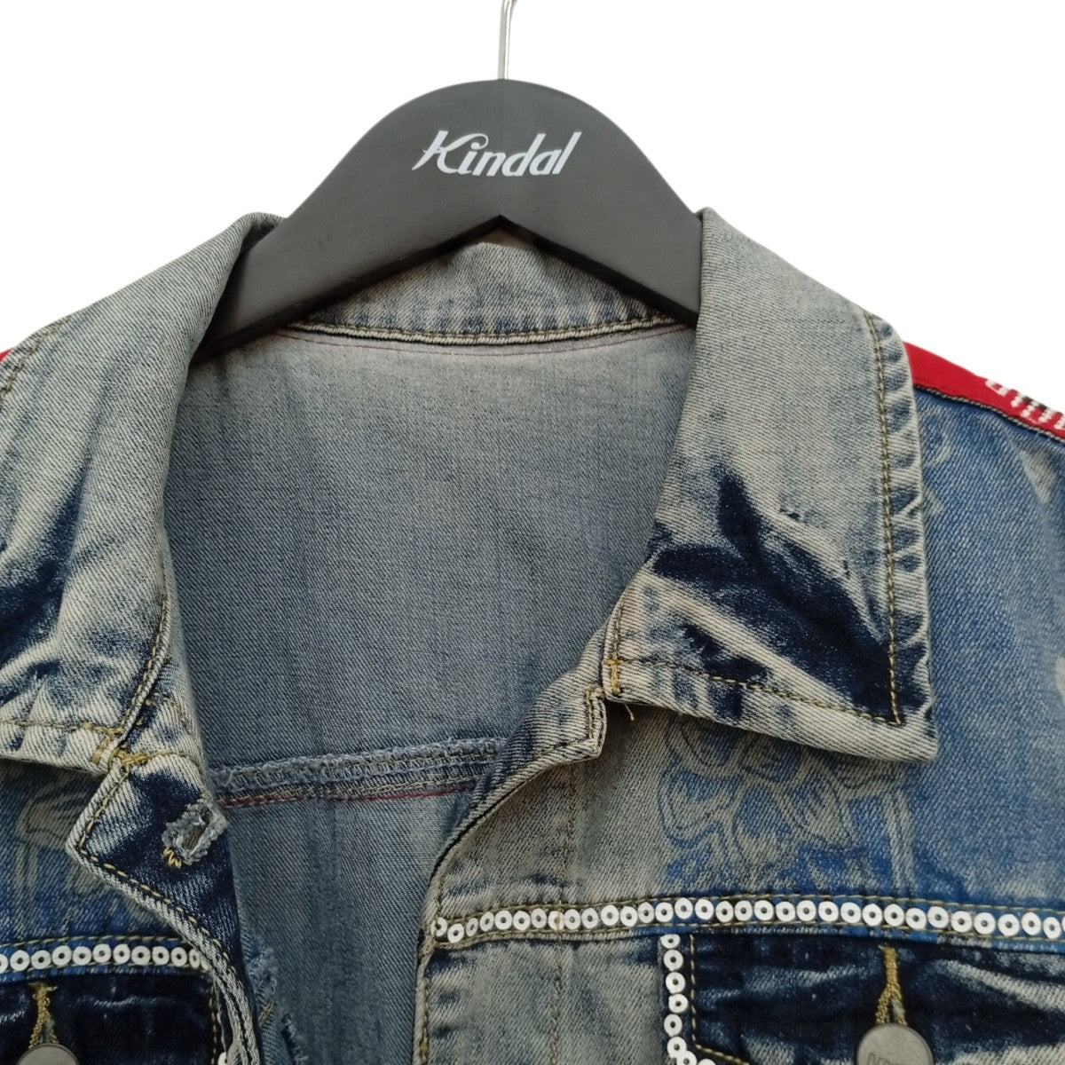 Desigual デニムジャケット61E29D7 古着・中古-4枚目のアイテム画像