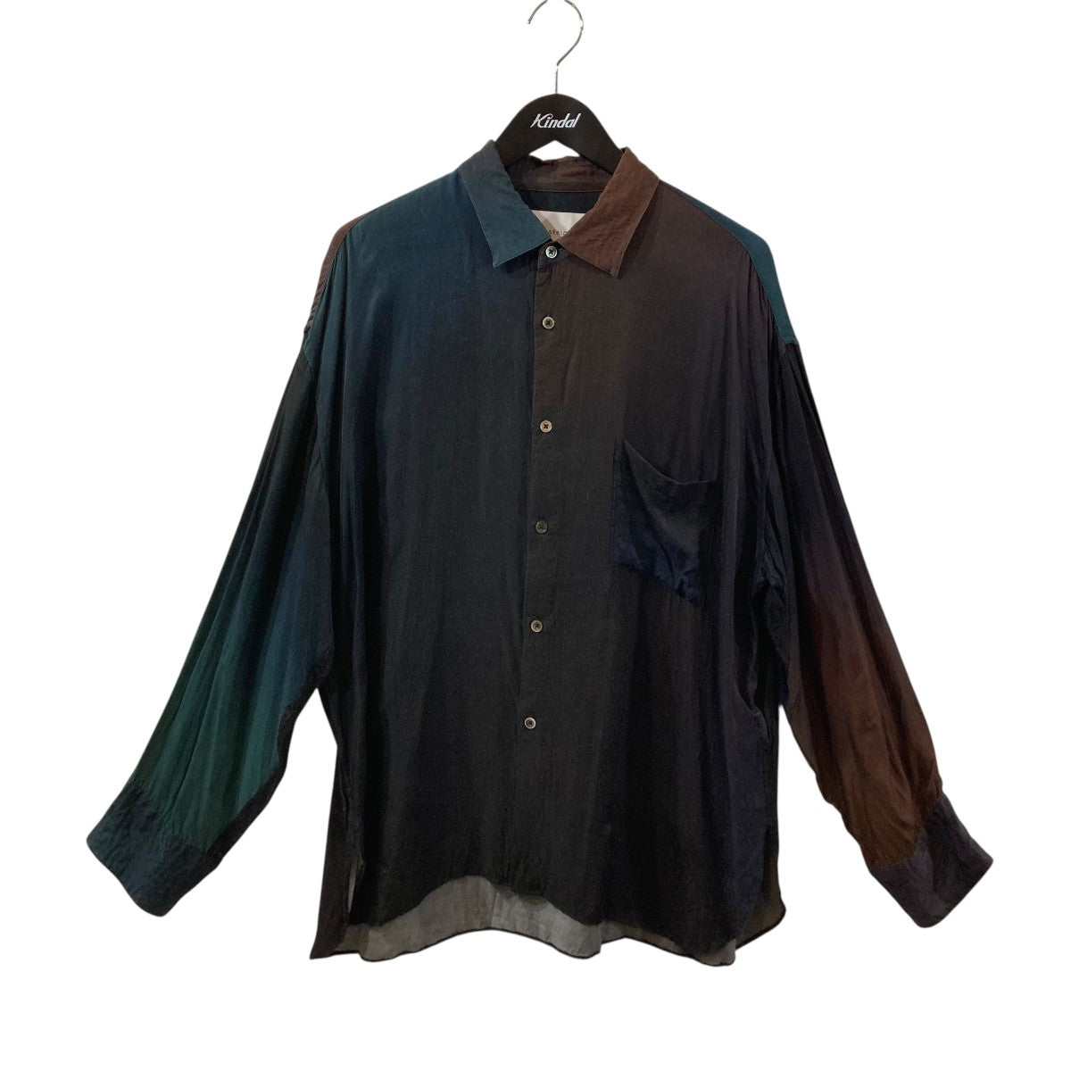stein OVERSIZED CUPRO LS SHIRT 長袖シャツ ST．522-2 古着・中古-1枚目のアイテム画像