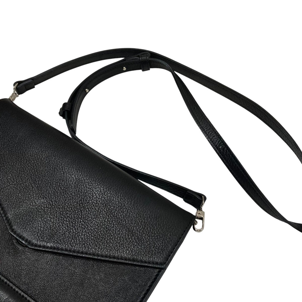 LEATHER SHOULDER CLUTCHショルダーバッグRich I-05-OB-03