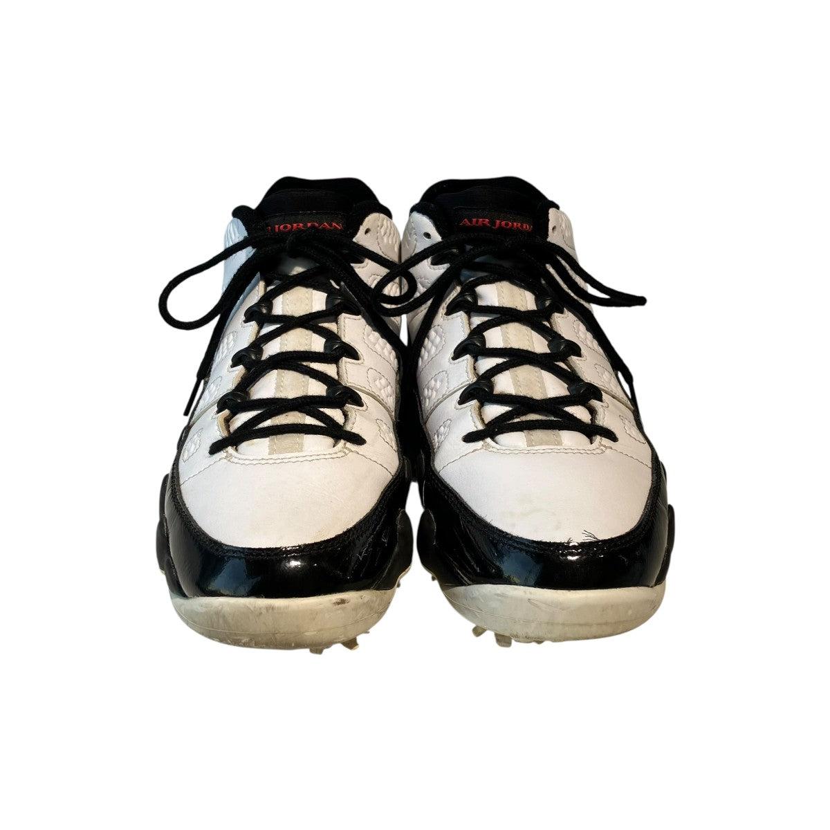 NIKE Air Jordan 9 Golf White／Black／True RedスニーカーFJ5934-100 古着・中古-3枚目のアイテム画像