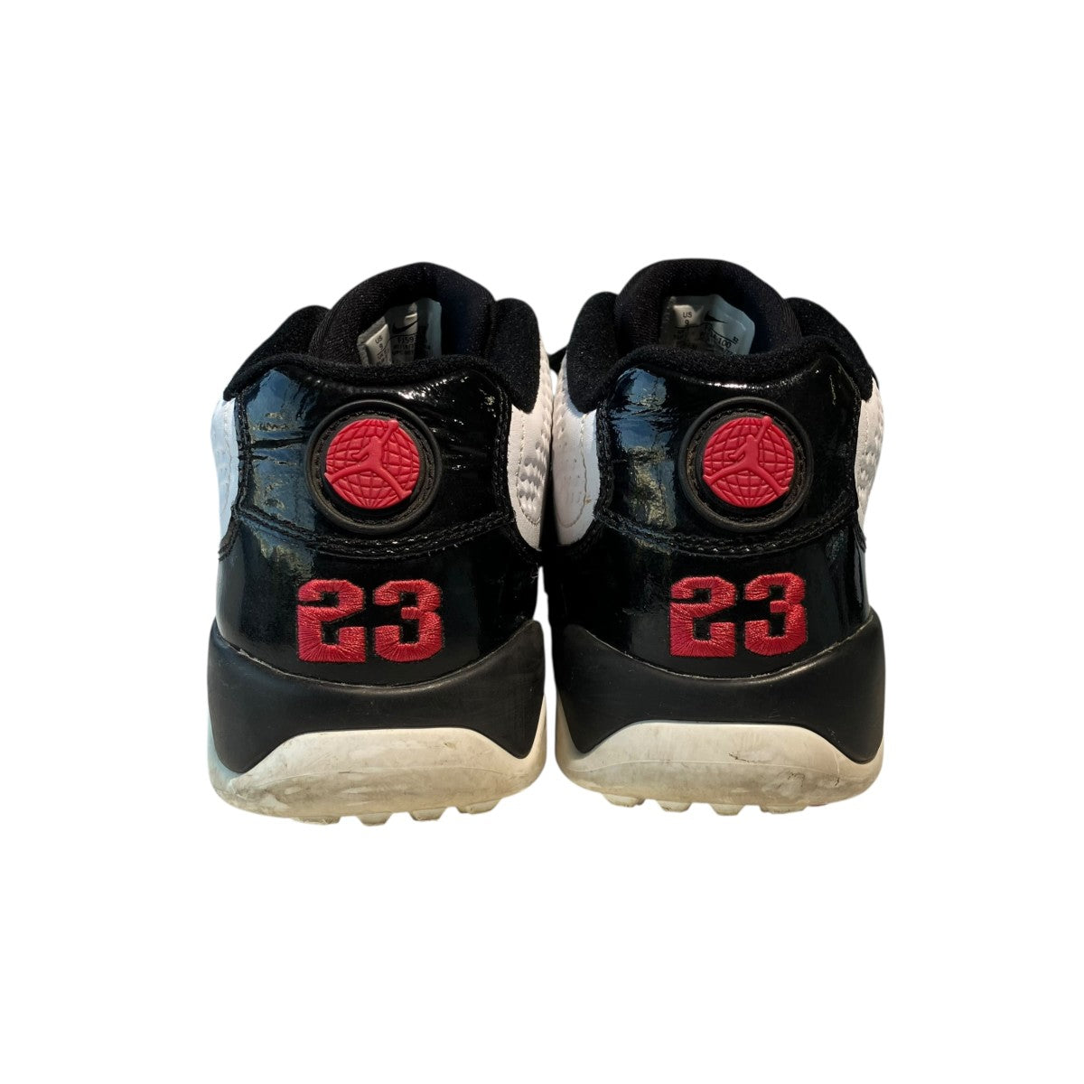 NIKE Air Jordan 9 Golf White／Black／True RedスニーカーFJ5934-100 古着・中古-4枚目のアイテム画像