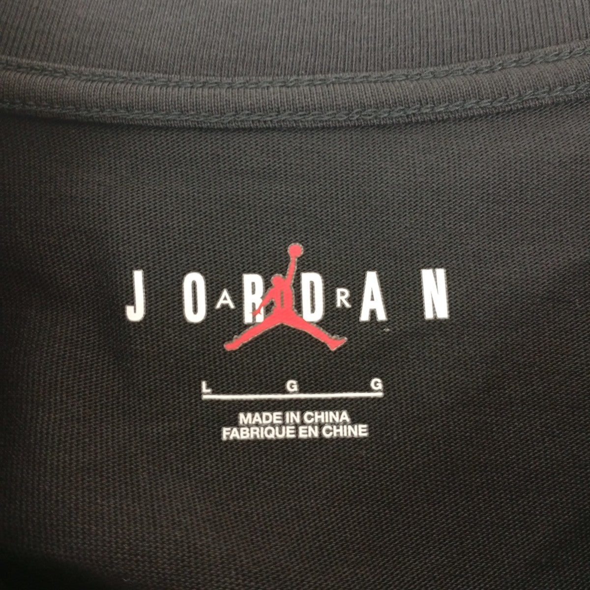 JORDAN BRAND M J FLT ESS 85 SS CREW BLACK半袖カットソーFZ1912-010