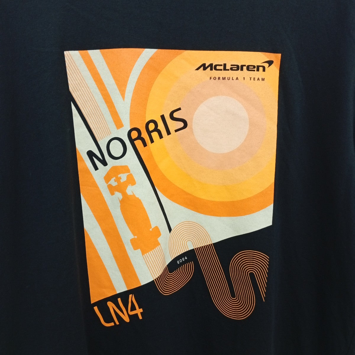 Lando Norris Team Track T-shirt半袖カットソーPOU24-0008