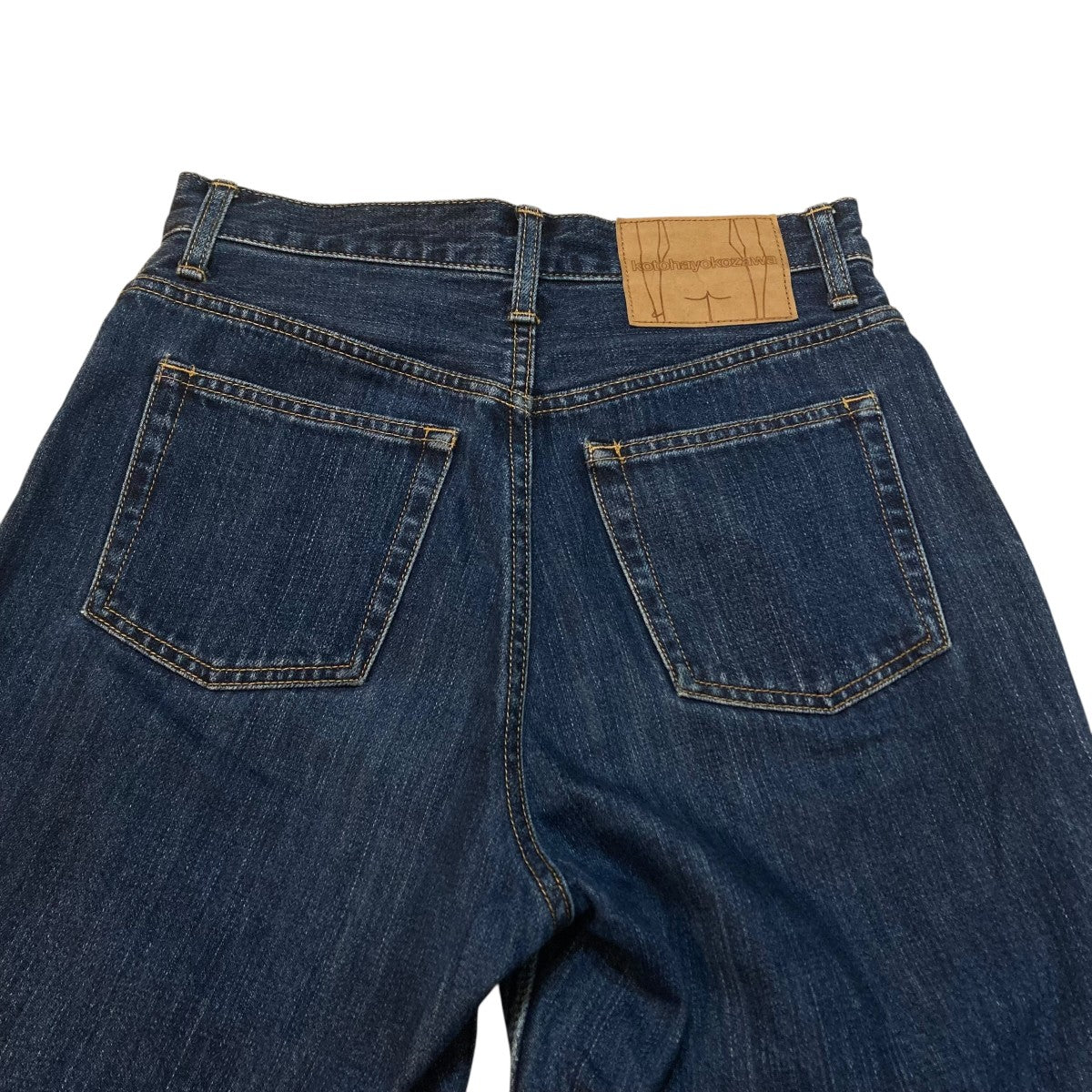 kotohayokozawa デニムパンツKT22S-PT01 古着・中古-6枚目のアイテム画像