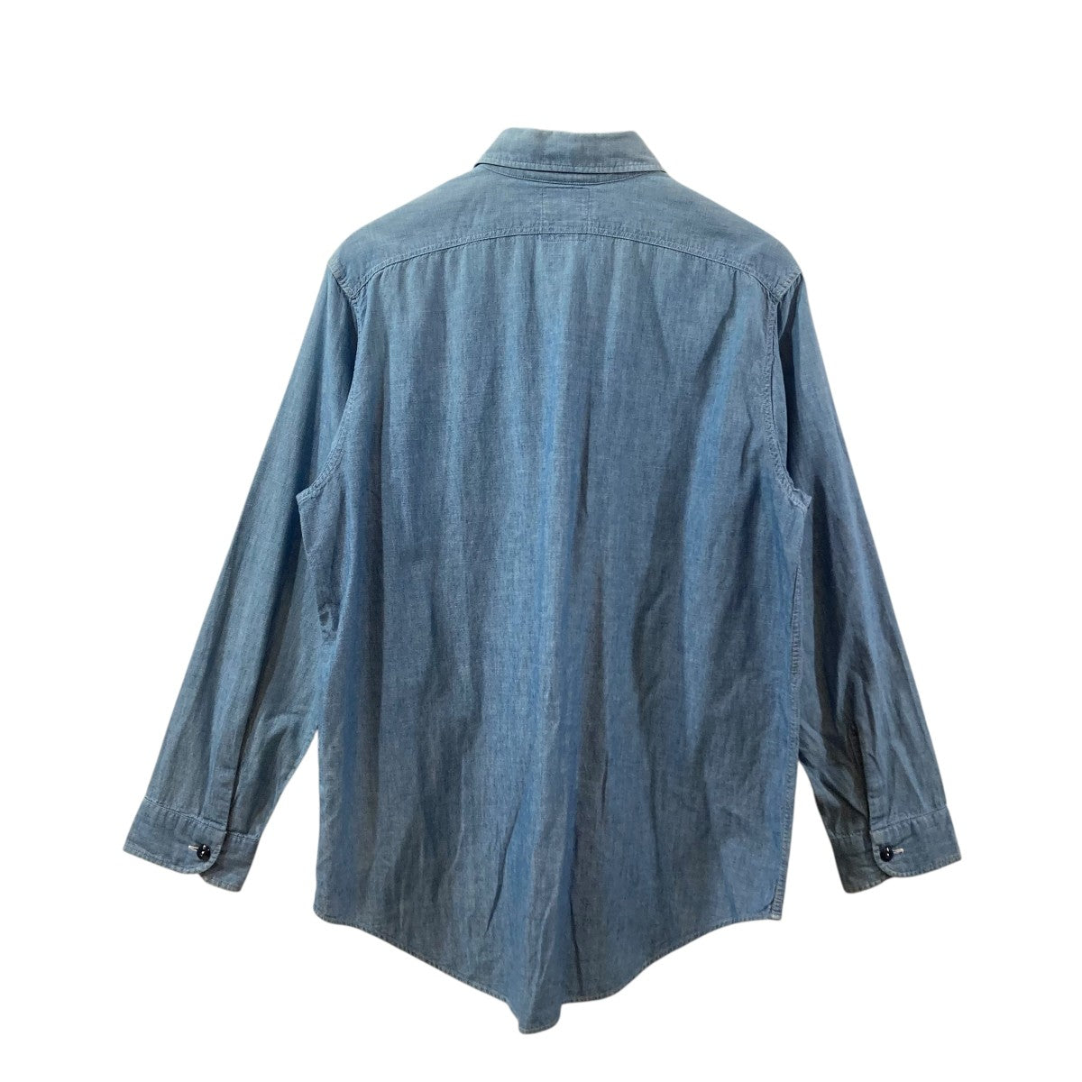 MADISON BLUE シャンブレーシャツMB167-5007 古着・中古-2枚目のアイテム画像