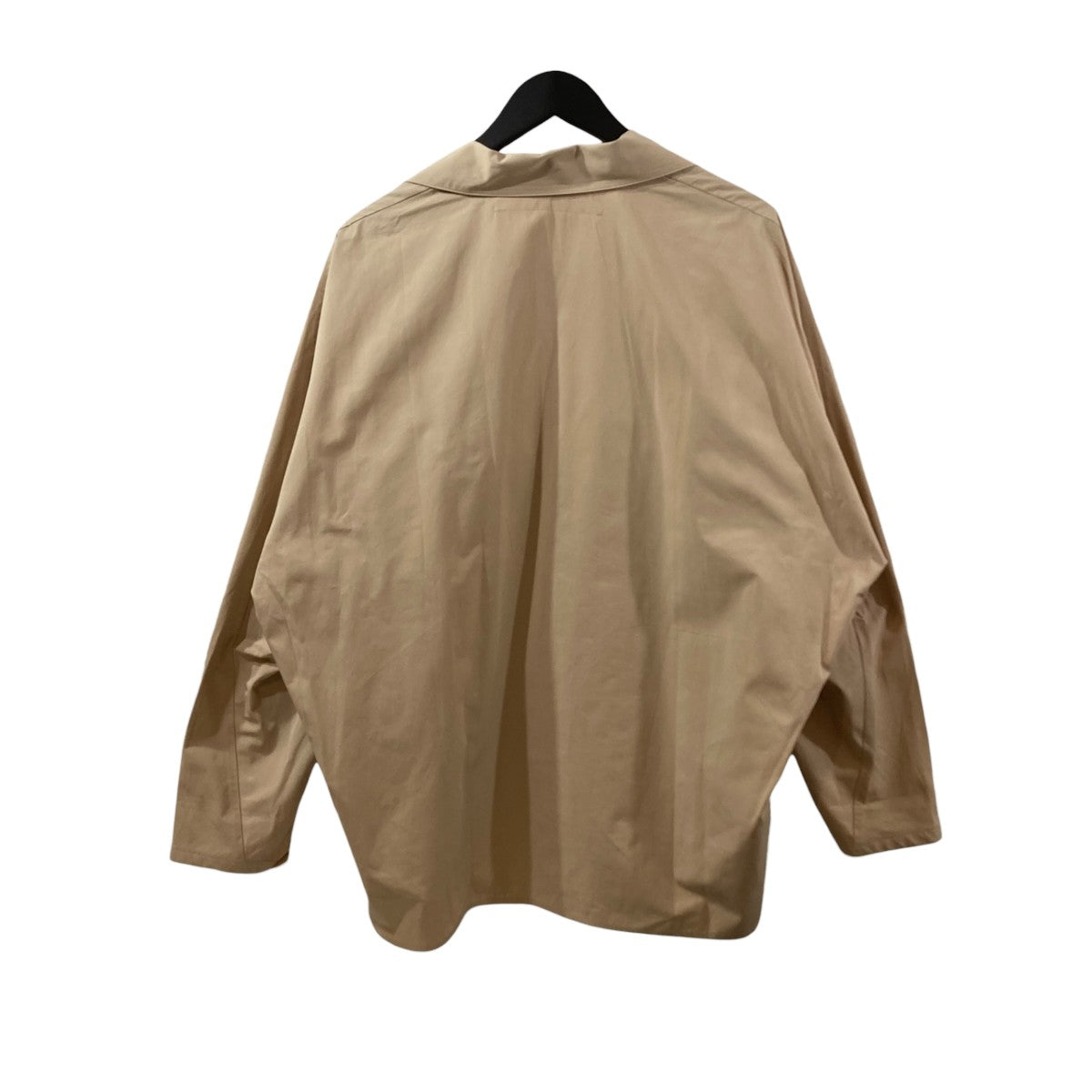 Draping Seamless CollarShirtsオープンカラーシャツN-24A-006