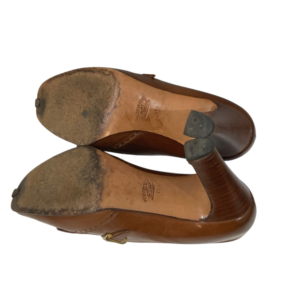 old GUCCI タッセルヒールローファーヒールパンプス