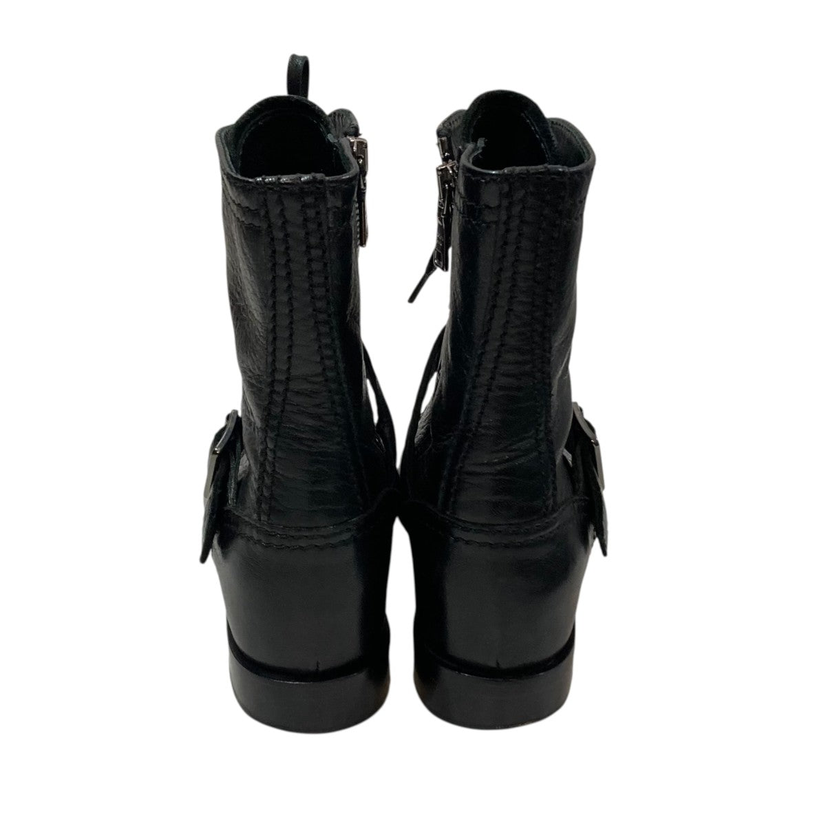 PRADA DEER LEATHER COMBAT ANKLE BOOTSブーツ 古着・中古-3枚目のアイテム画像