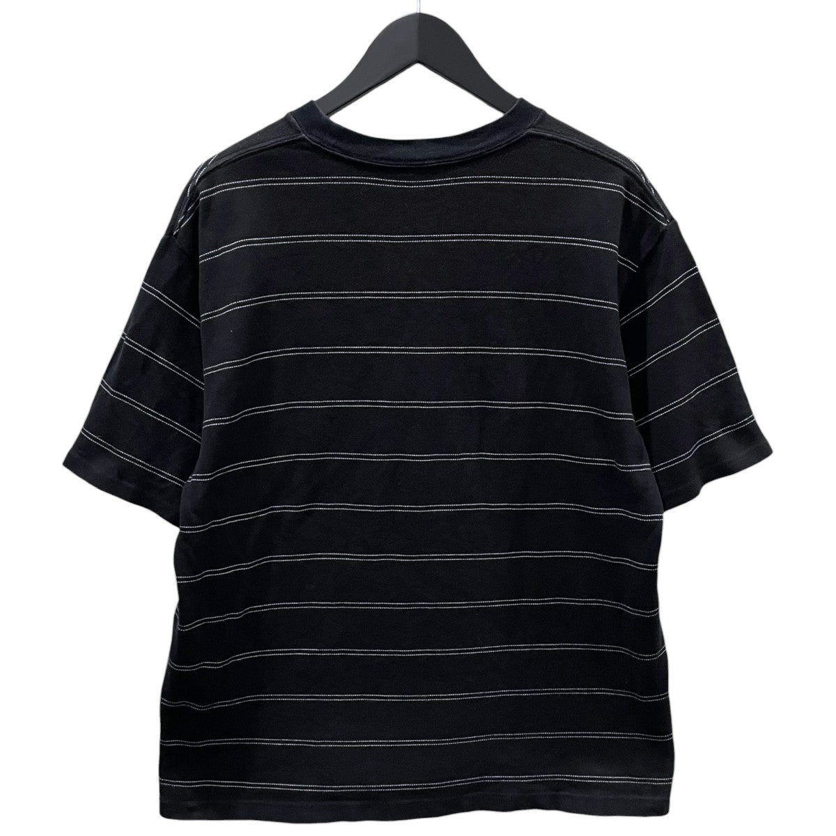 21SS ボーダー柄ロゴ刺繍Tシャツ S／S Border Tee ショートスリーブ ボーダー Tシャツ SS21BRENCT04AM