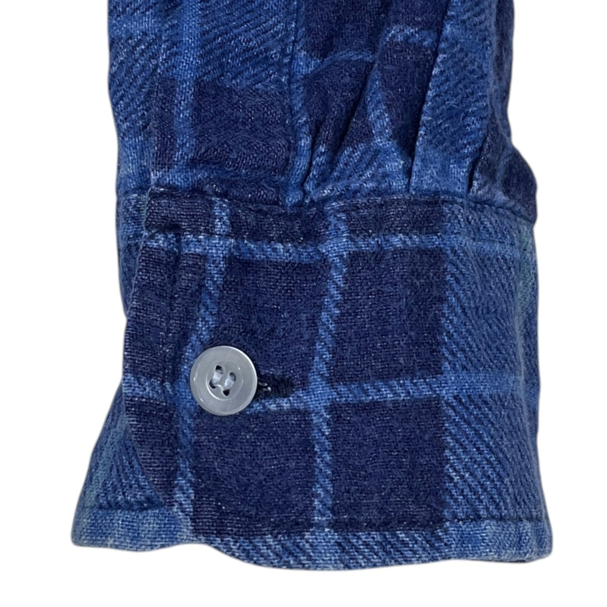 Rebuild by Needles 20AW リメイクフランネルシャツ 7 Cuts Wide Shirt - Flannel Shirt 7カッツ ワイド フランネルシャツ GL291 古着・中古-5枚目のアイテム画像
