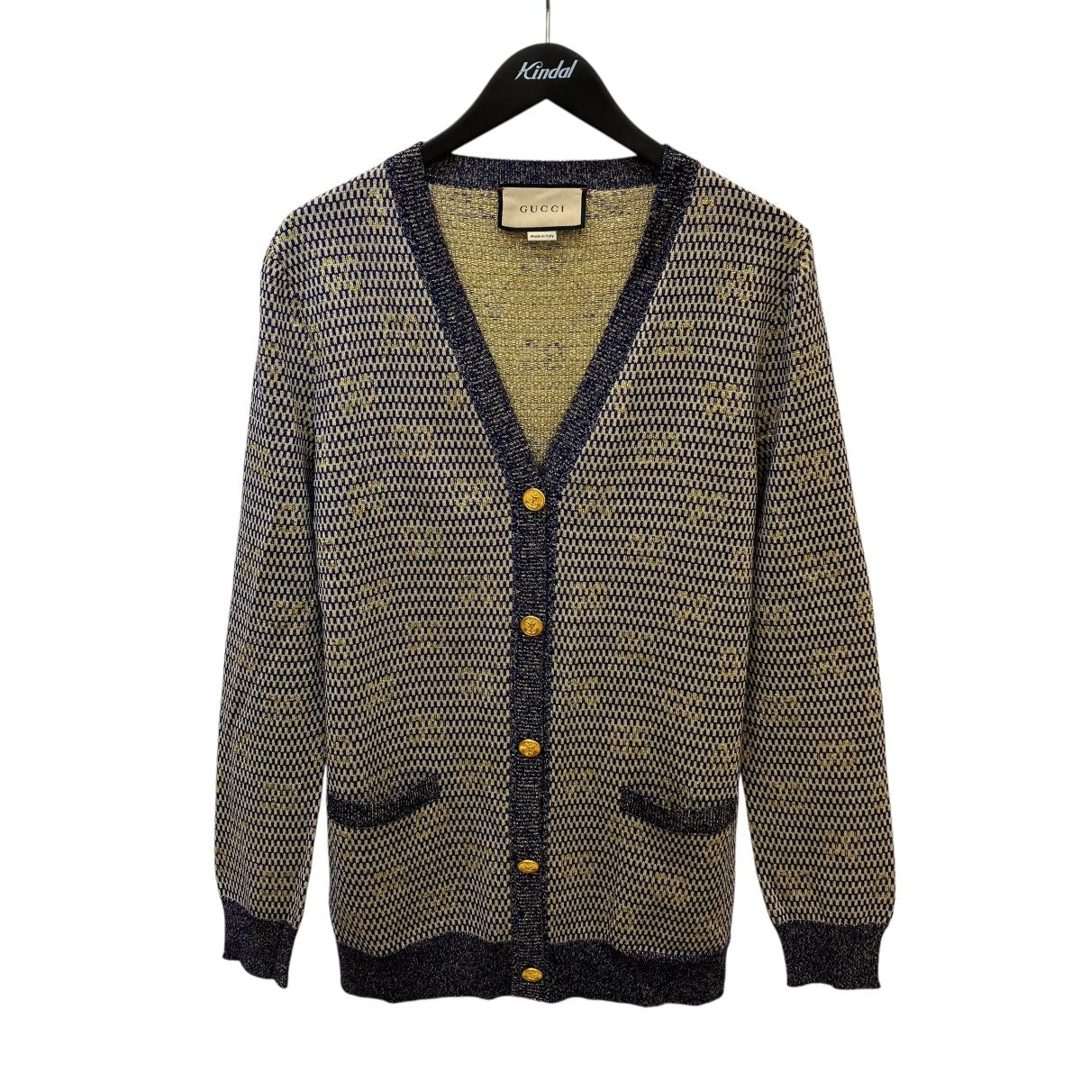 GUCCI カーディガン644773 XKBOO 古着・中古-1枚目のアイテム画像