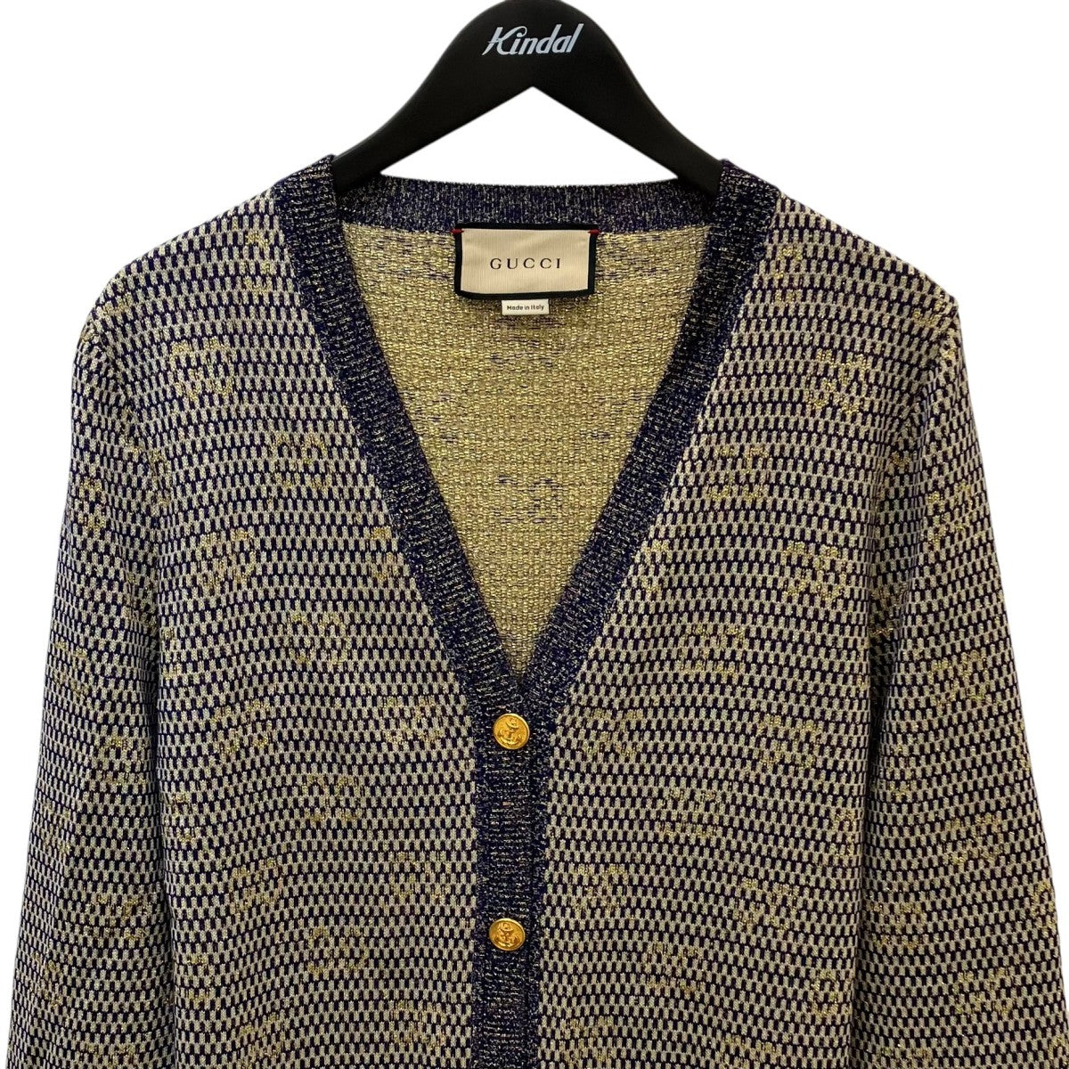 GUCCI カーディガン644773 XKBOO 古着・中古-2枚目のアイテム画像