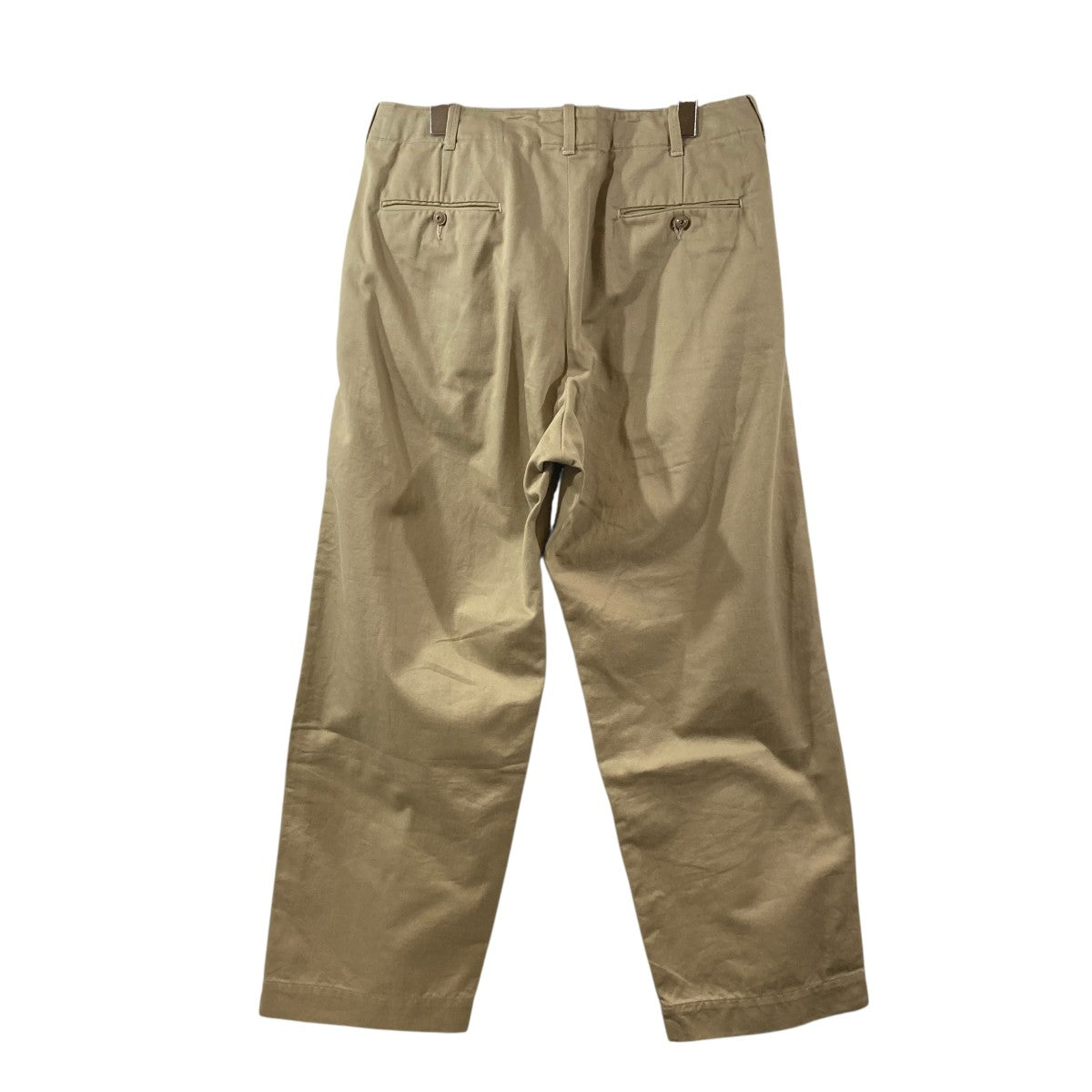 NICENESS GARVEY CHINO OFFICER TROUSERSチノパンNN-1902T15 古着・中古-2枚目のアイテム画像