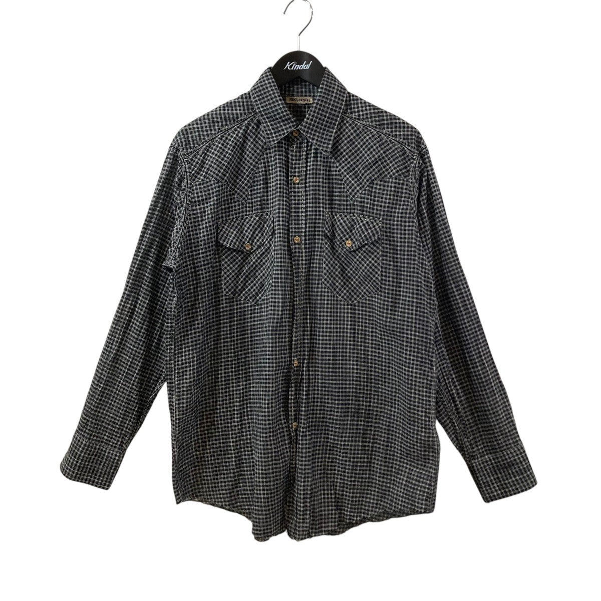 GUPTA WESTERN SHIRTSチェックチェックシャツMT5303-0605