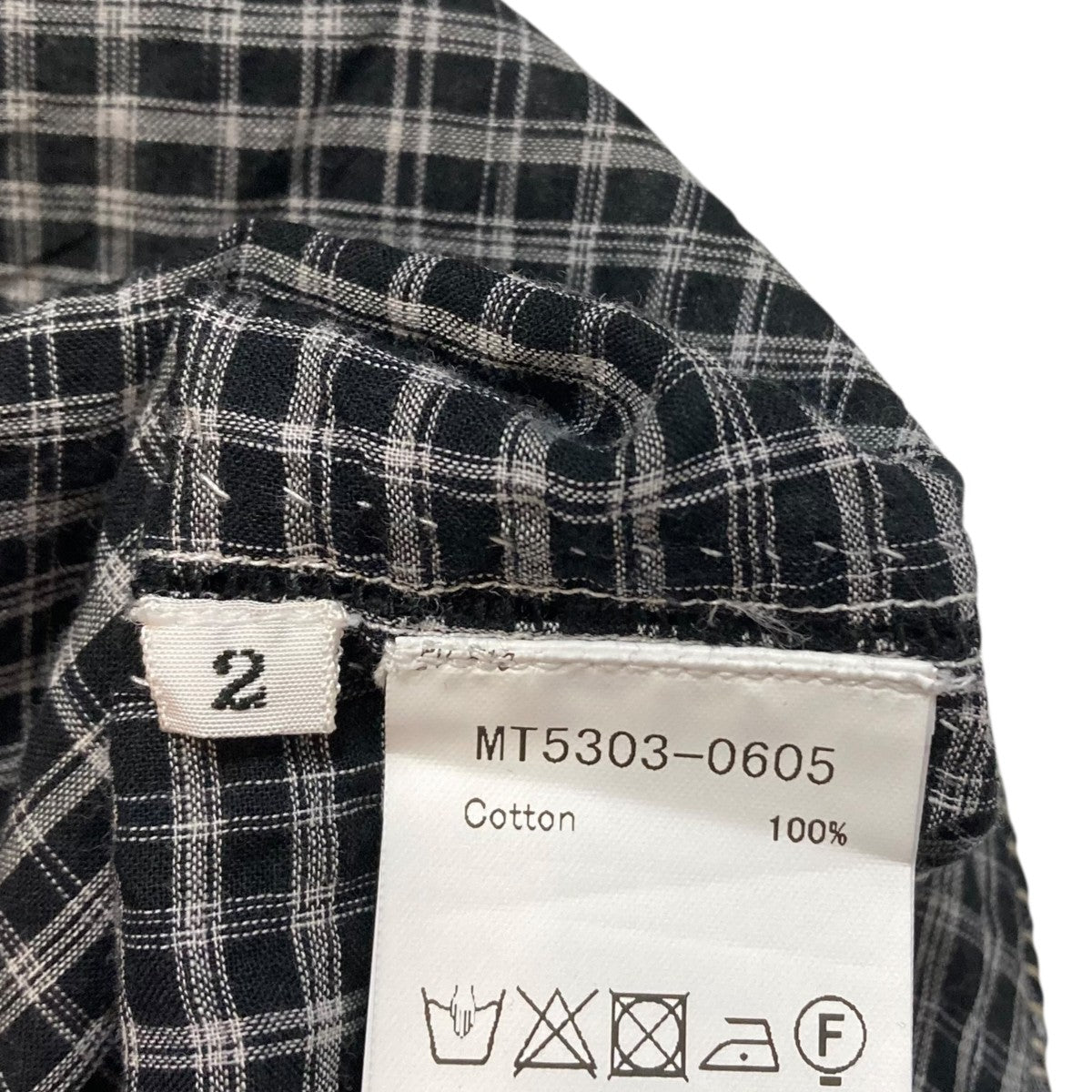 GUPTA WESTERN SHIRTSチェックチェックシャツMT5303-0605