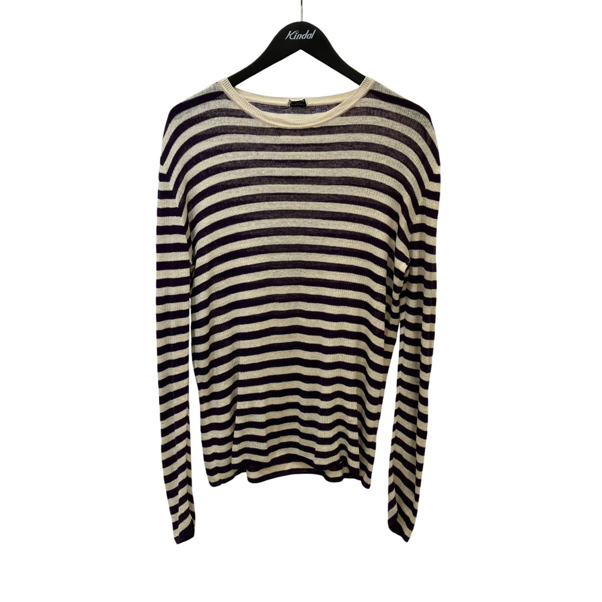 Saint Laurent Paris ボーダーニット689362 古着・中古-1枚目のアイテム画像