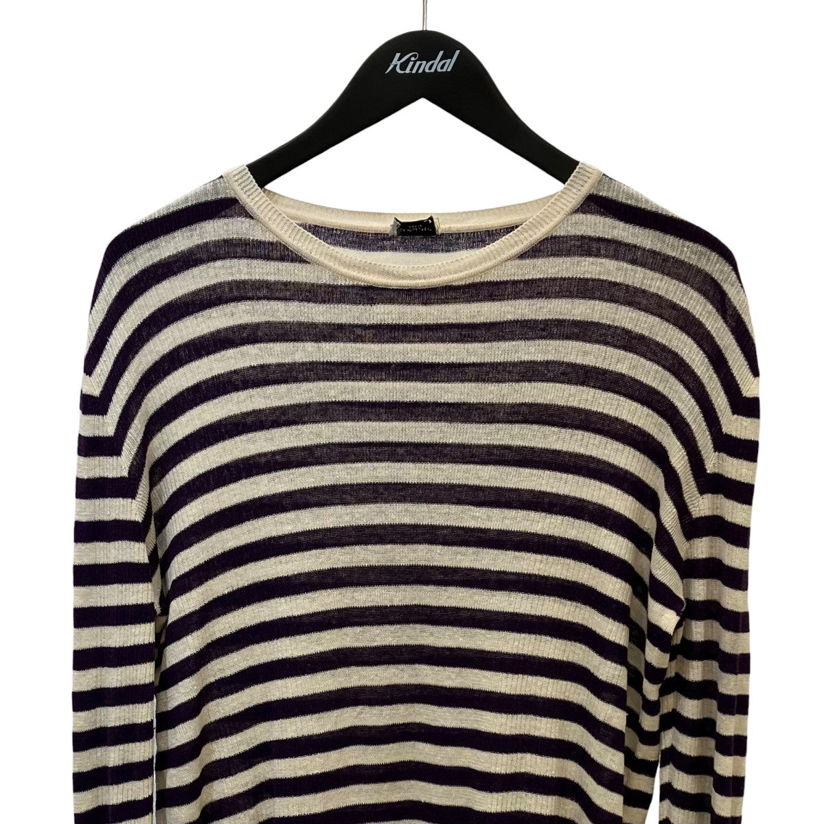 Saint Laurent Paris ボーダーニット689362 古着・中古-2枚目のアイテム画像