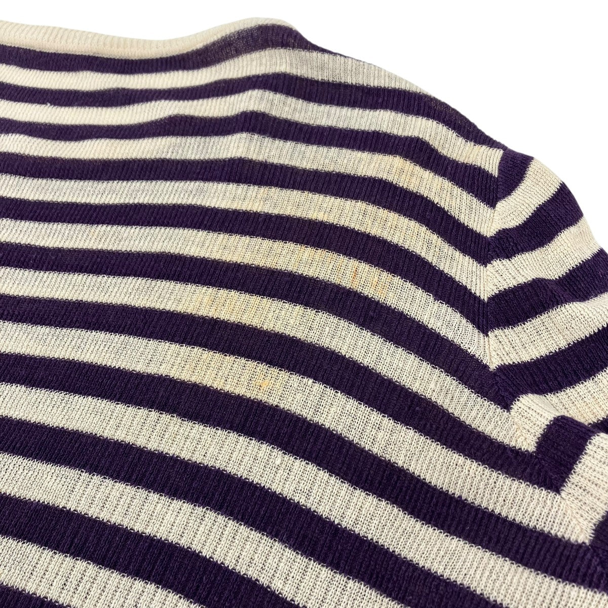 Saint Laurent Paris ボーダーニット689362 古着・中古-7枚目のアイテム画像
