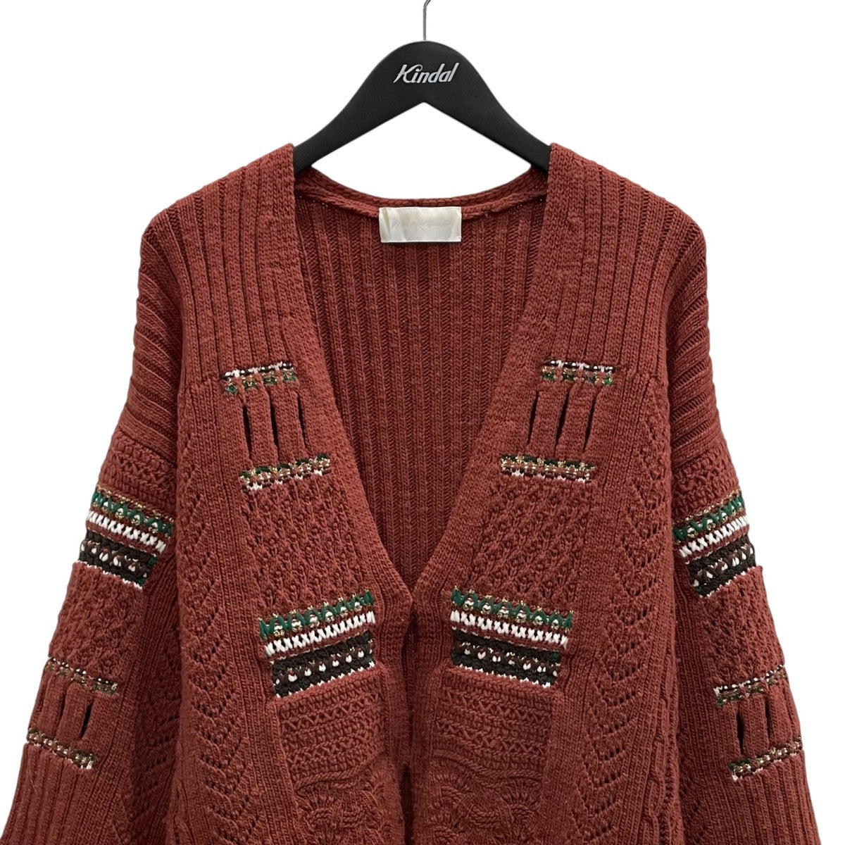 Oversized ChunkyニットカーディガンMM20PFKN719
