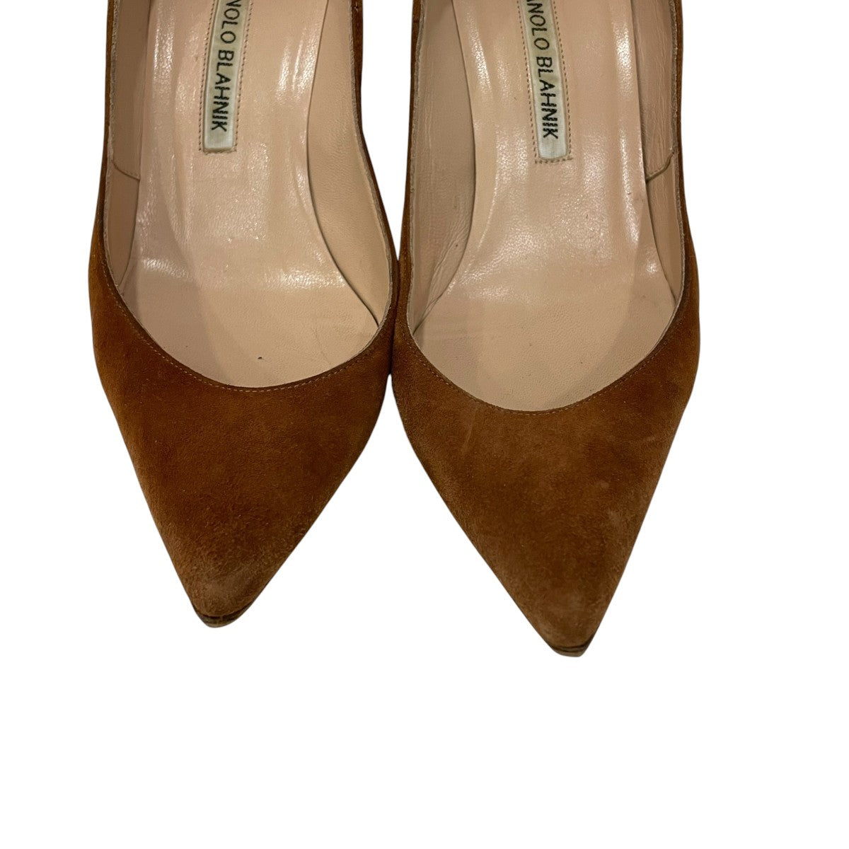 Manolo Blahnik(マノロブラニク) ヒールパンプス ブラウン サイズ 36