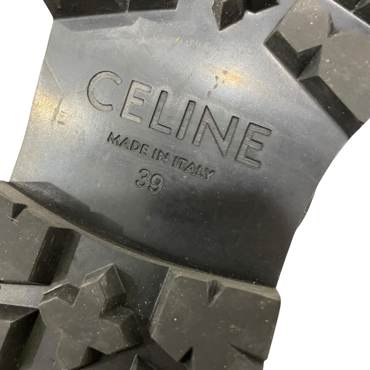 CELINE 編み上げブーツ 古着・中古-9枚目のアイテム画像