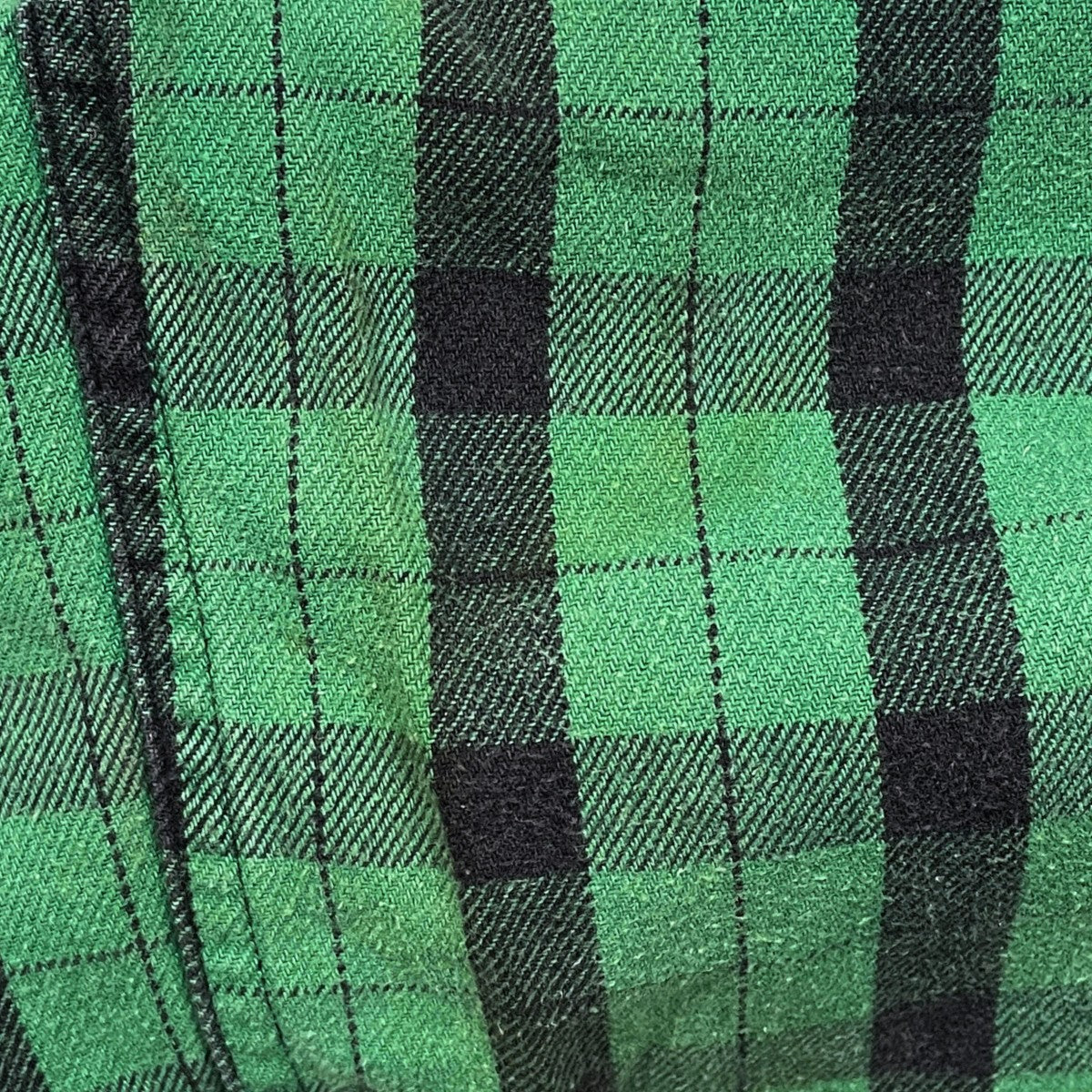 〜80s チェック柄シャツ Heavy Cotton Flannel Shirt ヘビーコットンフランネルシャツ 850