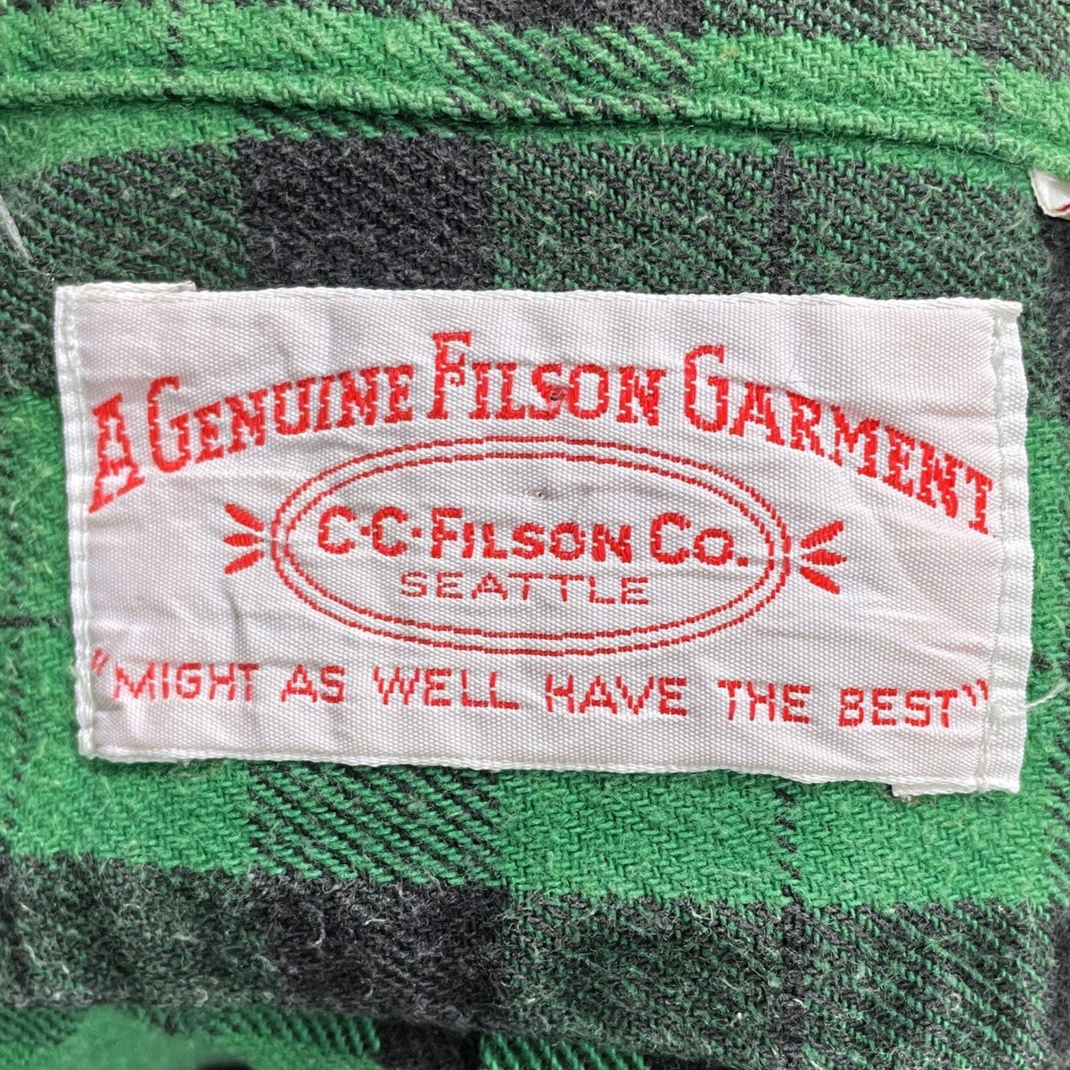 〜80s チェック柄シャツ Heavy Cotton Flannel Shirt ヘビーコットンフランネルシャツ 850