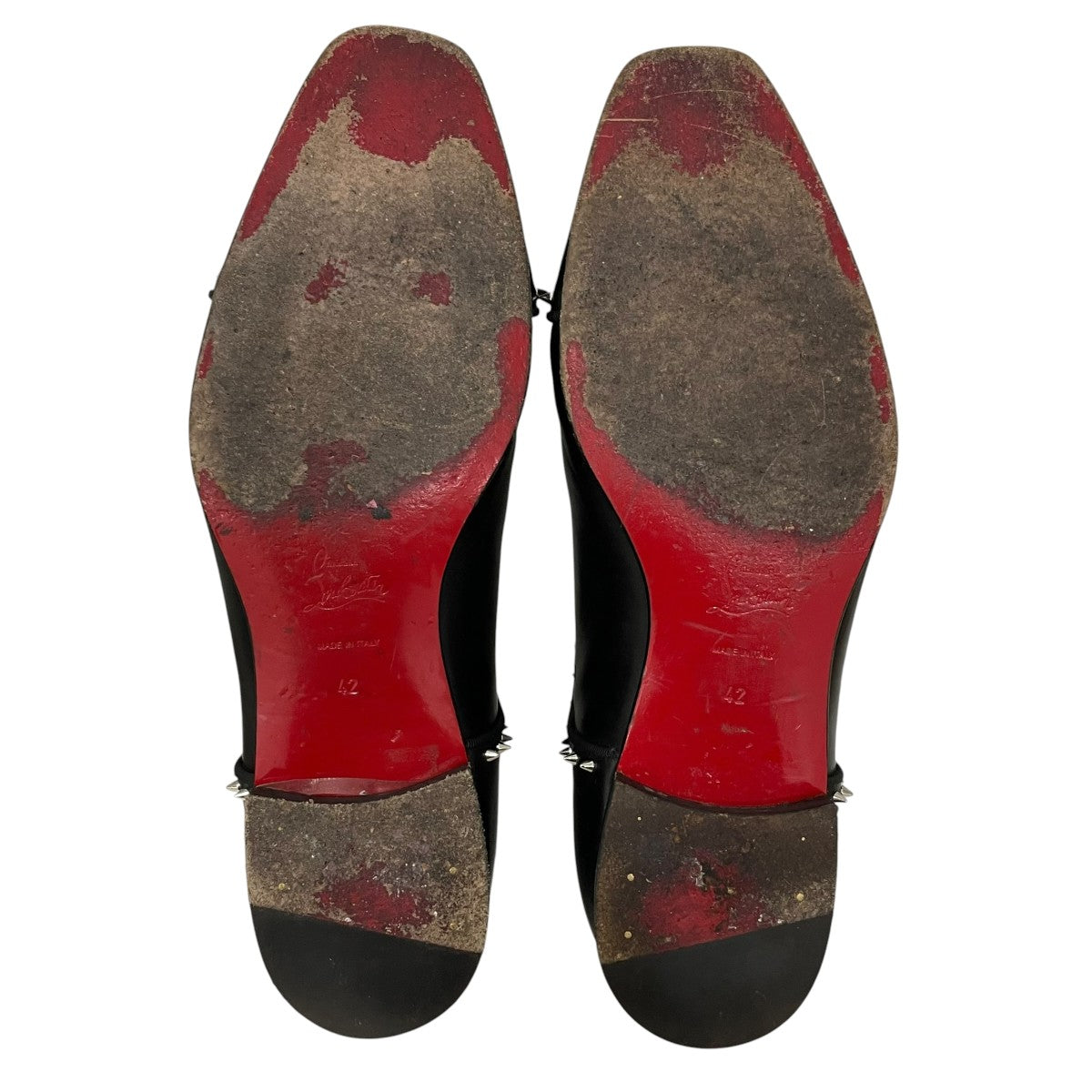 Christian Louboutin イートンスタッズドレスシューズ 古着・中古-7枚目のアイテム画像