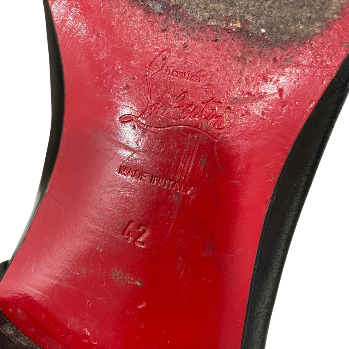 Christian Louboutin イートンスタッズドレスシューズ 古着・中古-9枚目のアイテム画像
