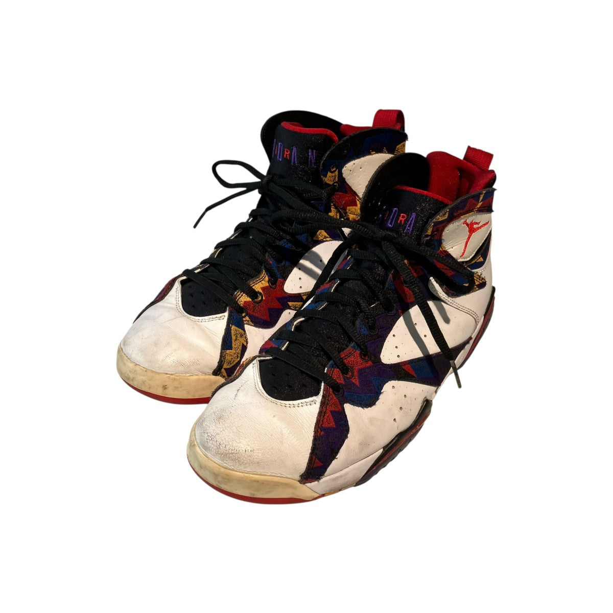 NIKE Air Jordan 7 Retro Nothing But Netハイカットスニーカー304775-142 古着・中古-1枚目のアイテム画像