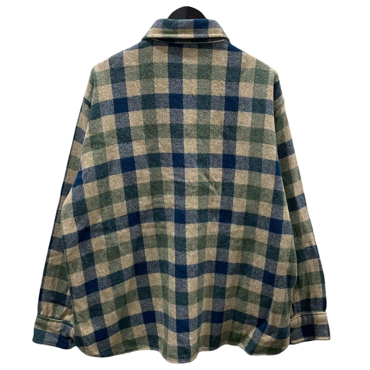 70s チェック柄シャツ