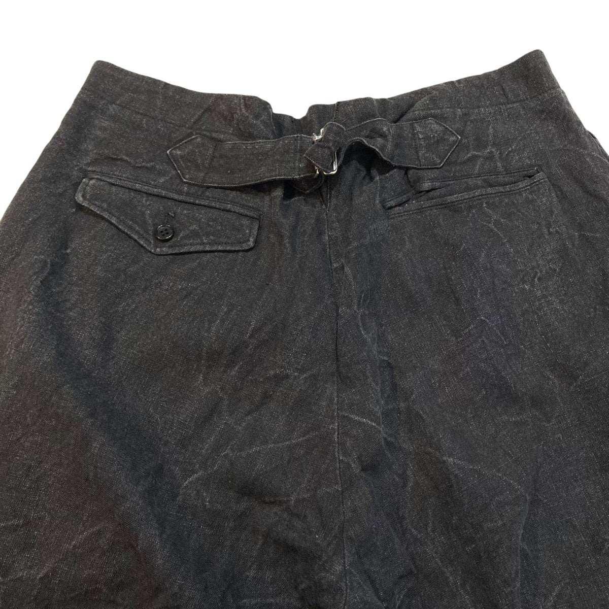 MAATEE＆SONS 俺のCHINO-PAN -強撚GABA GARMENT DYEDパンツMT0103-0205 古着・中古-6枚目のアイテム画像