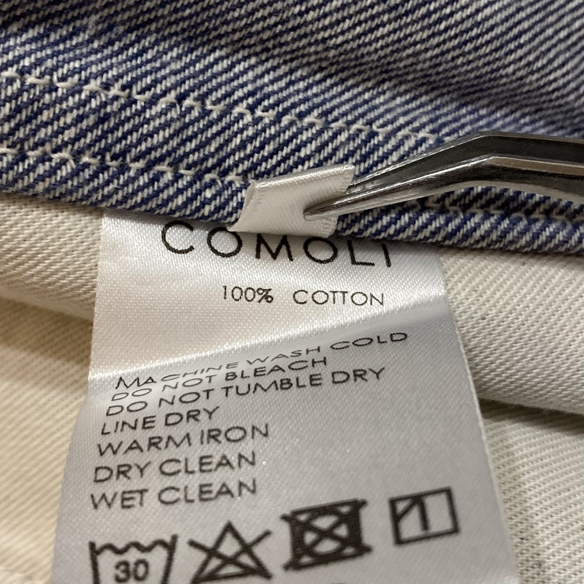 COMOLI(コモリ) French Vintage Denim Work PantsデニムパンツS03